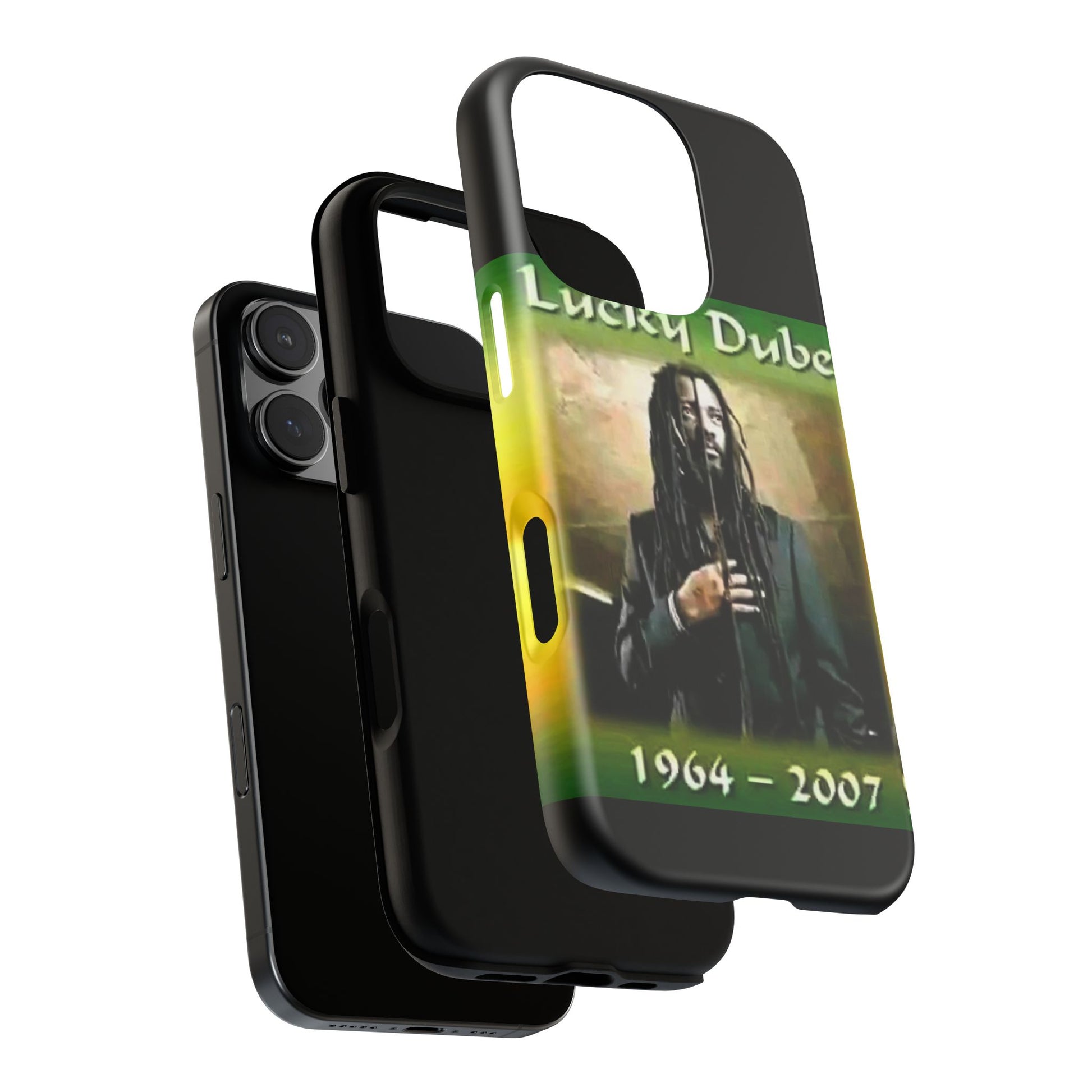 Lucky Dube Tough Cases for iPhones, Samsung, and Pixel