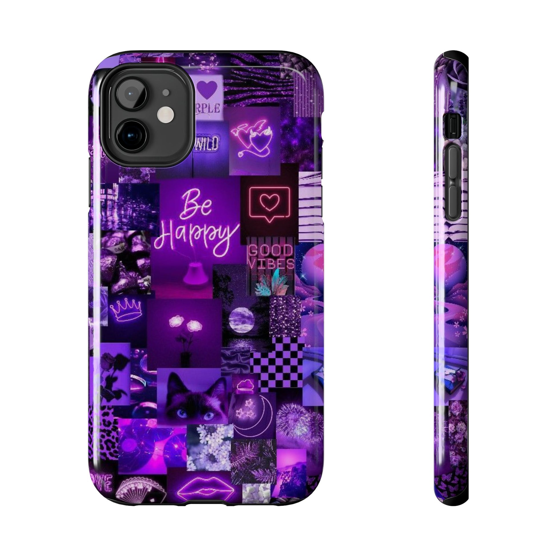 Be Happy Themed Tough Phone Cases for Iphones & Samsung Phones