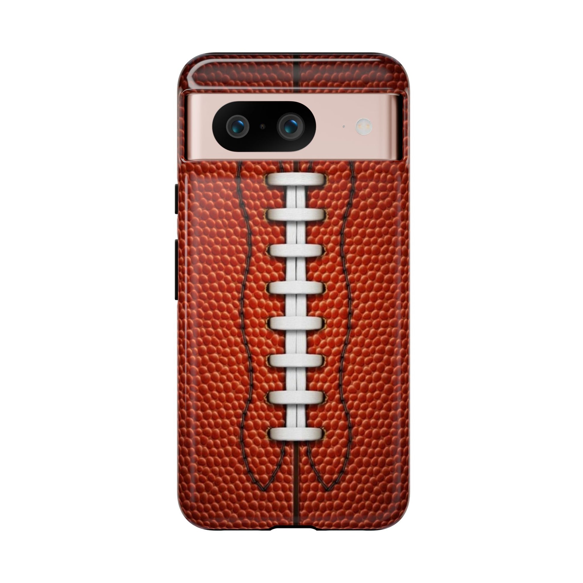 Football Pigskin Print Tough Cases for iPhones, Samsung, and Pixel