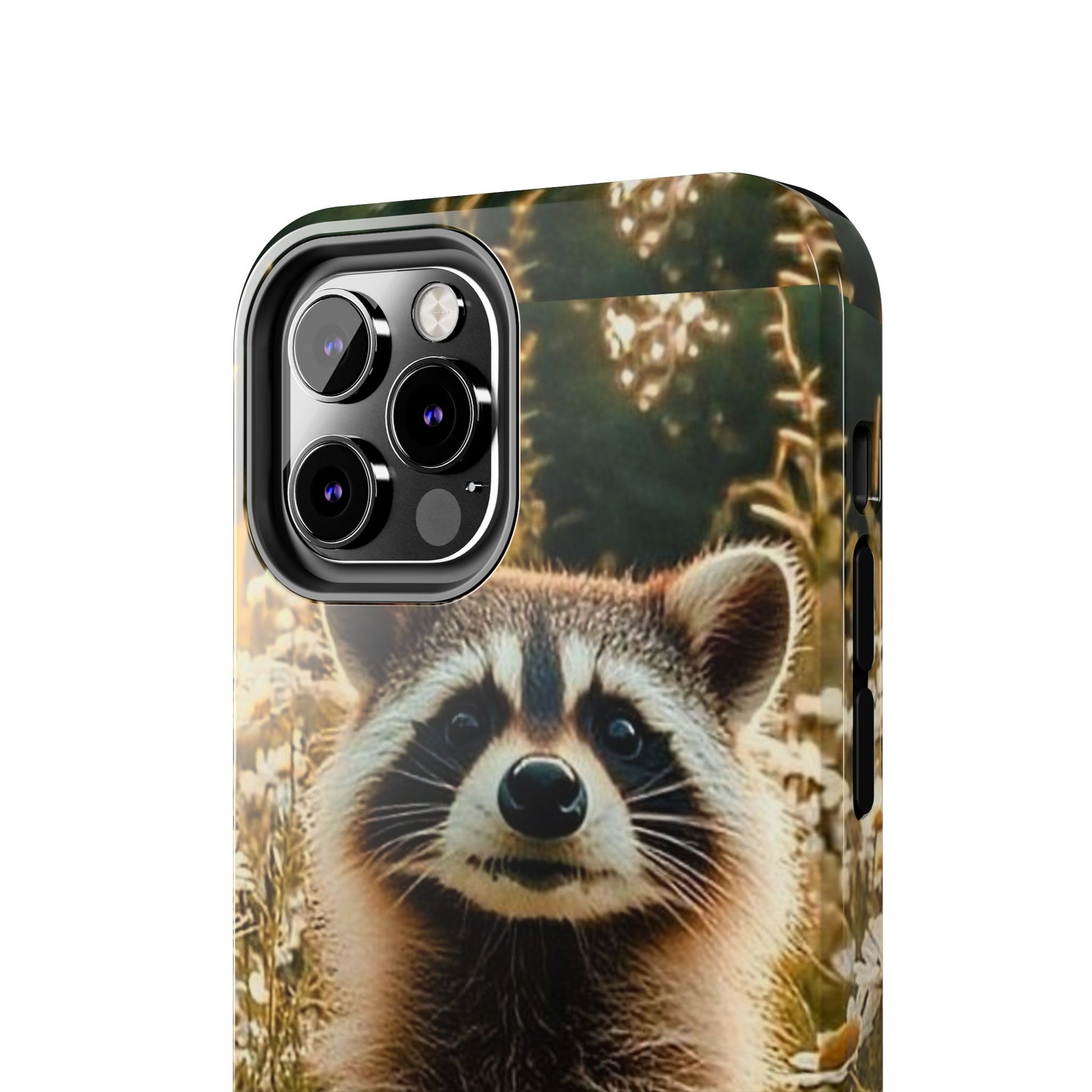 Cute Raccoon Theme Phone Cases for iPhones & Samsung Phones