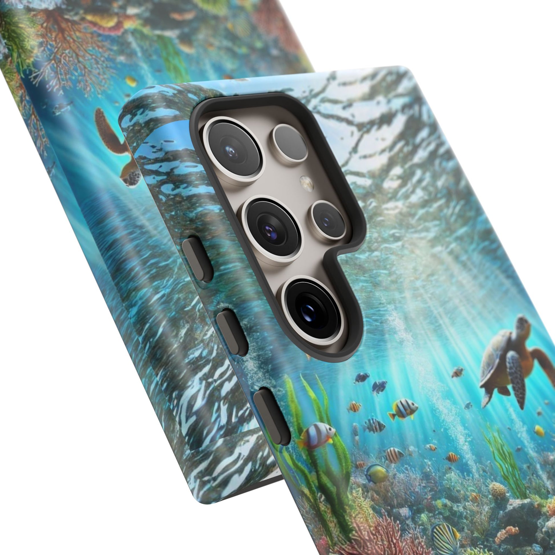 Under Sea Landscape Tough Cases for iPhones, Samsung, and Pixel