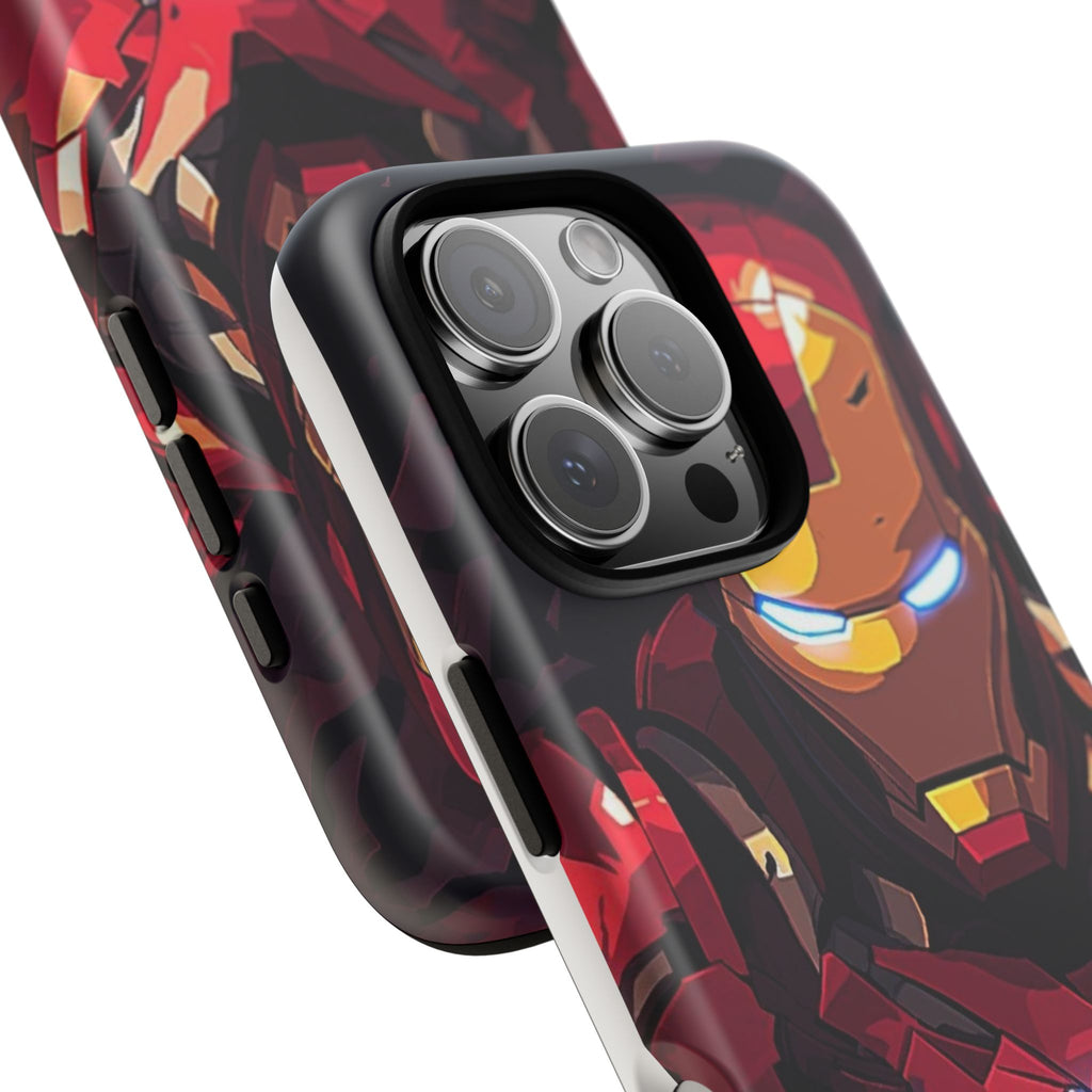 Invincible Iron Man Tough Cases for iPhones, Samsung, and Pixel