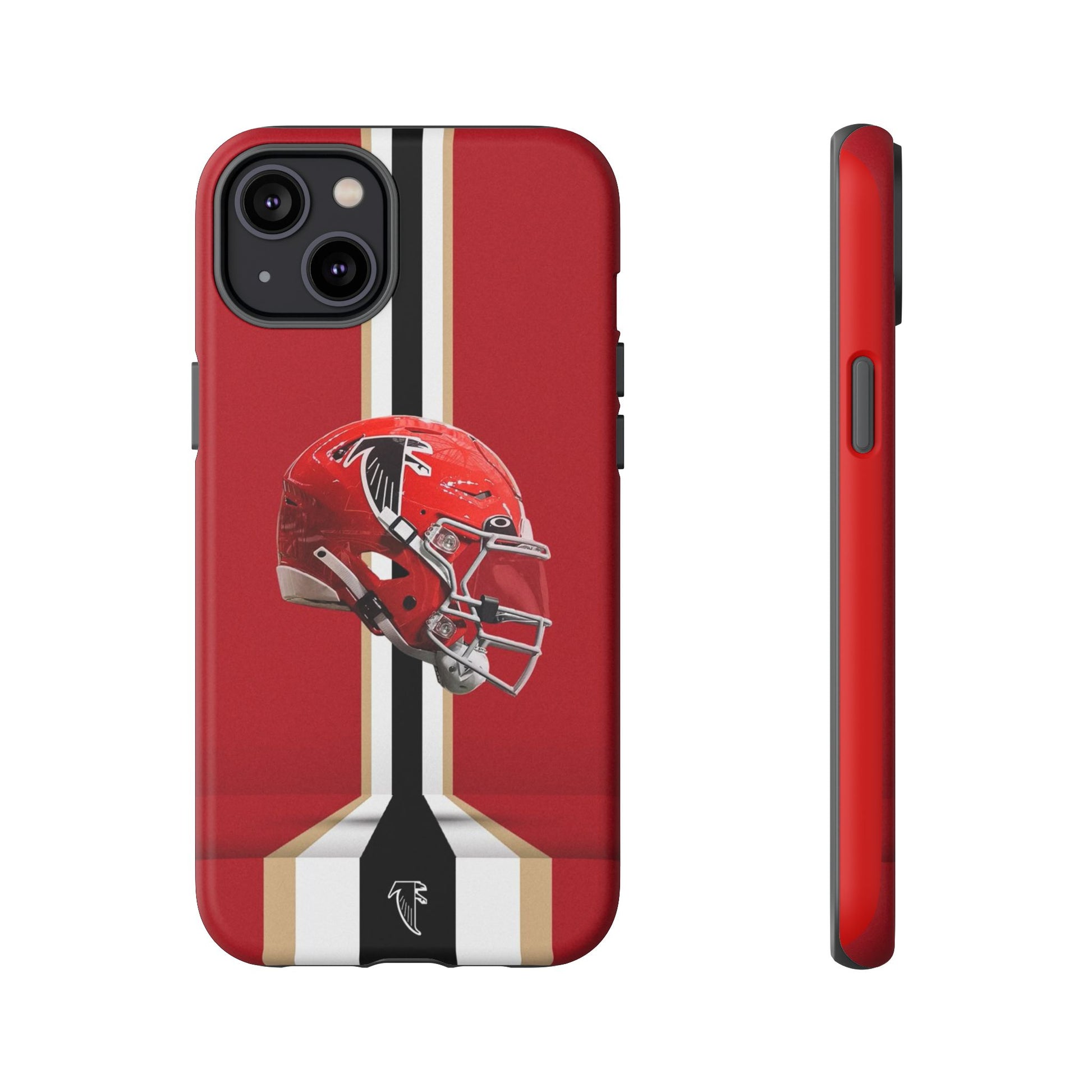 Atlanta Falcons Football Helmet Logo Tough Cases for iPhones, Samsung, and Pixel