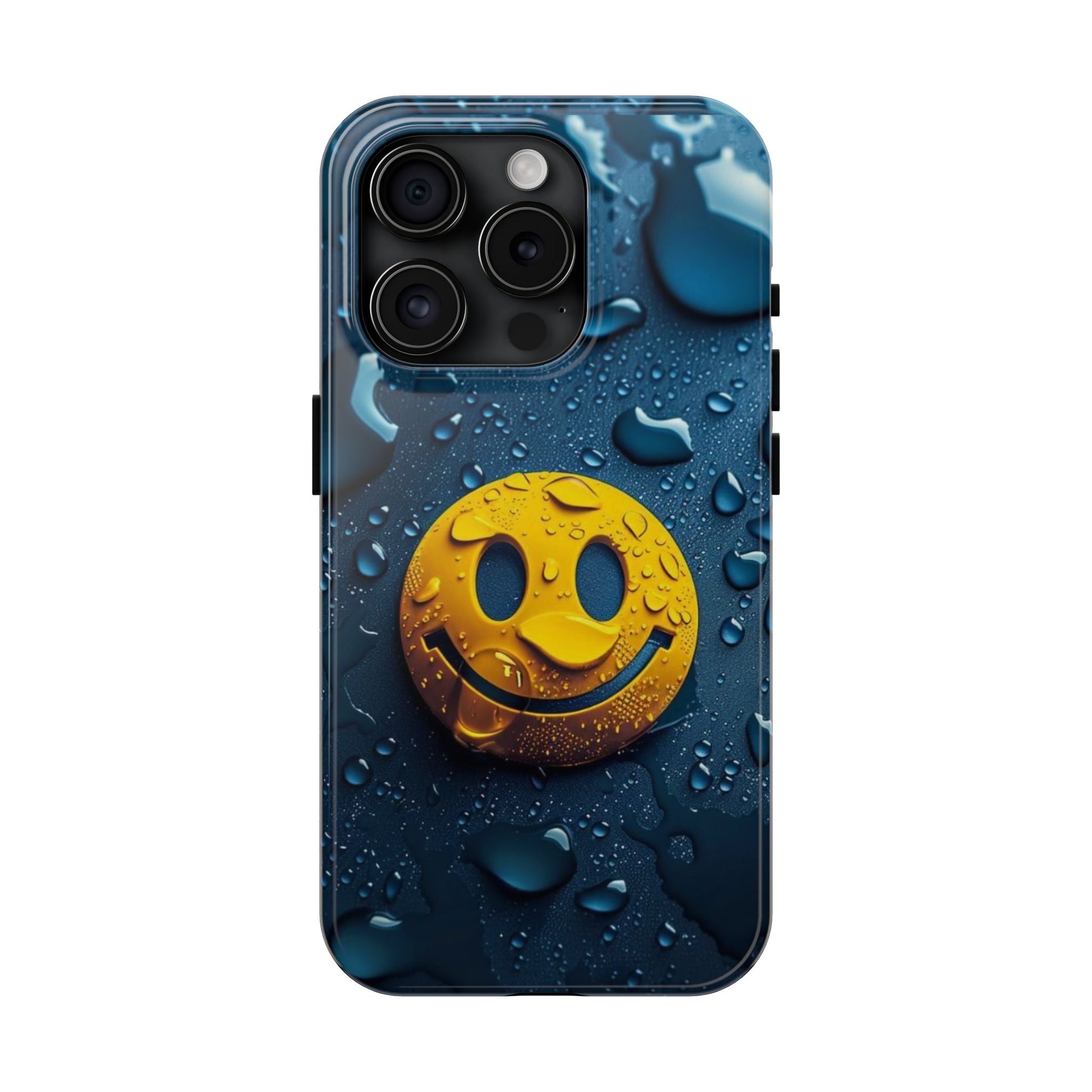 Be Happy Smiley Face Phone Cases for iPhones & Samsung Phones
