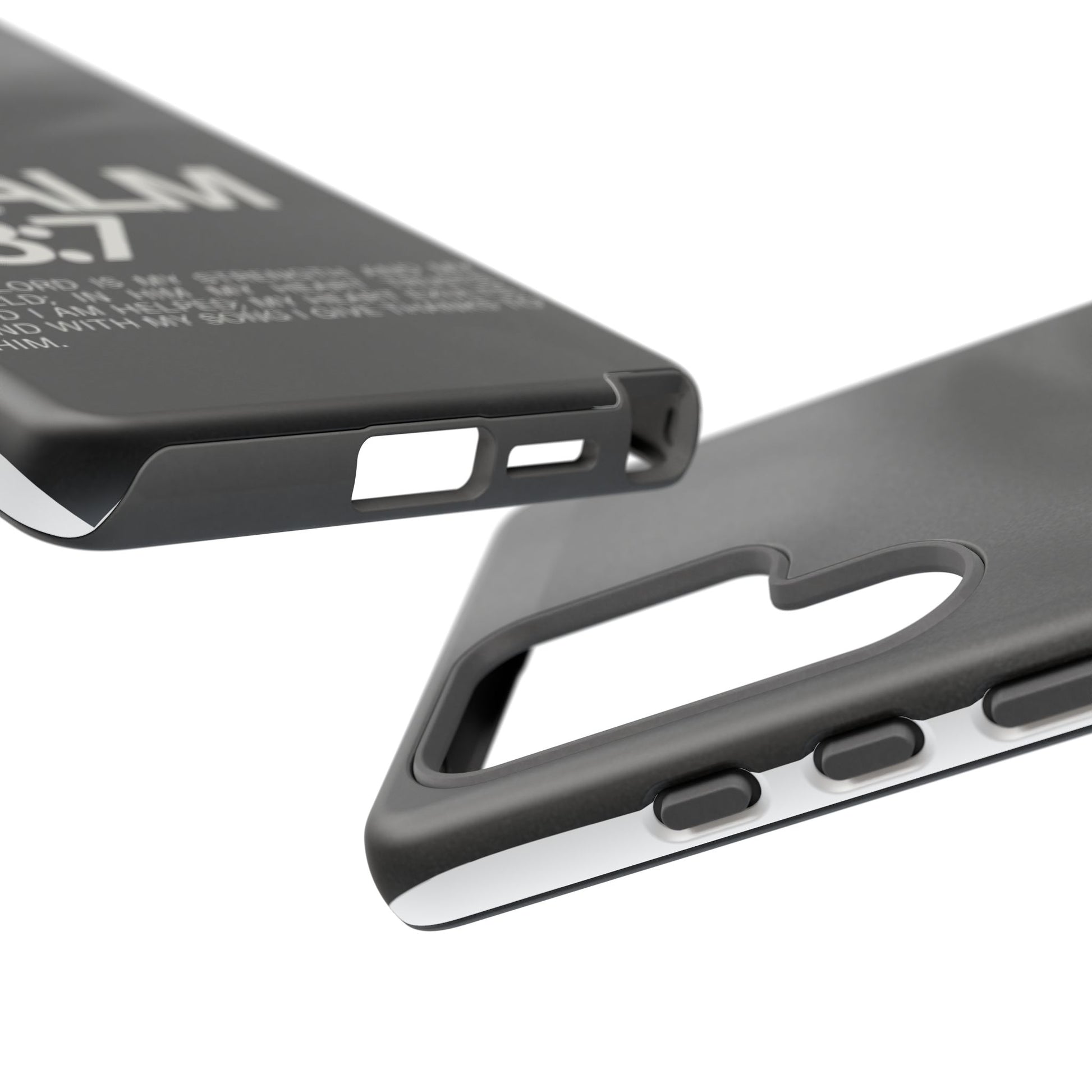 Christian Themed Psalms 28:7 Phone Case, Tough Cases for iPhones, Samsung, and Pixel