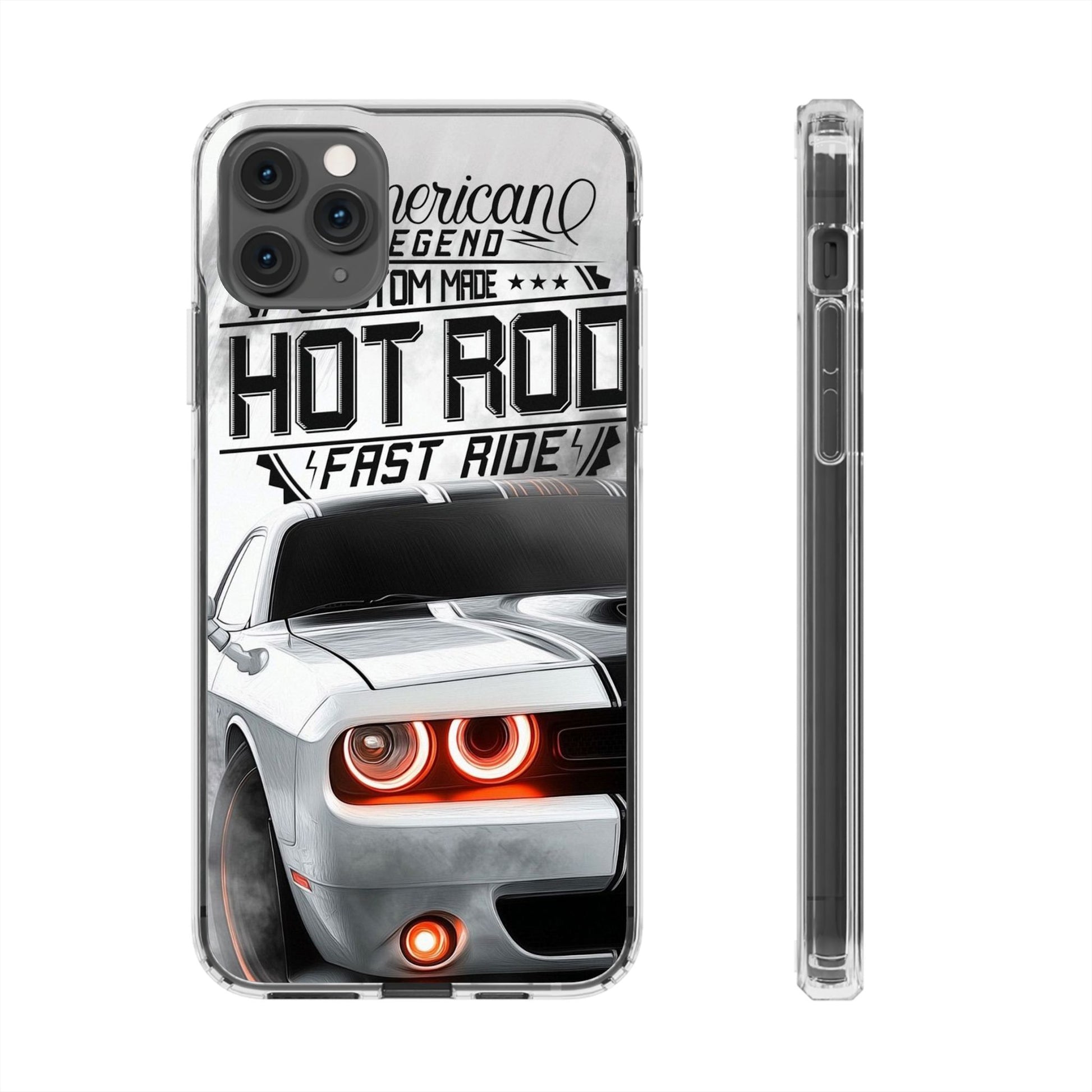 American Hot Rod Hell Cat Case for iPhone and Samsung phone