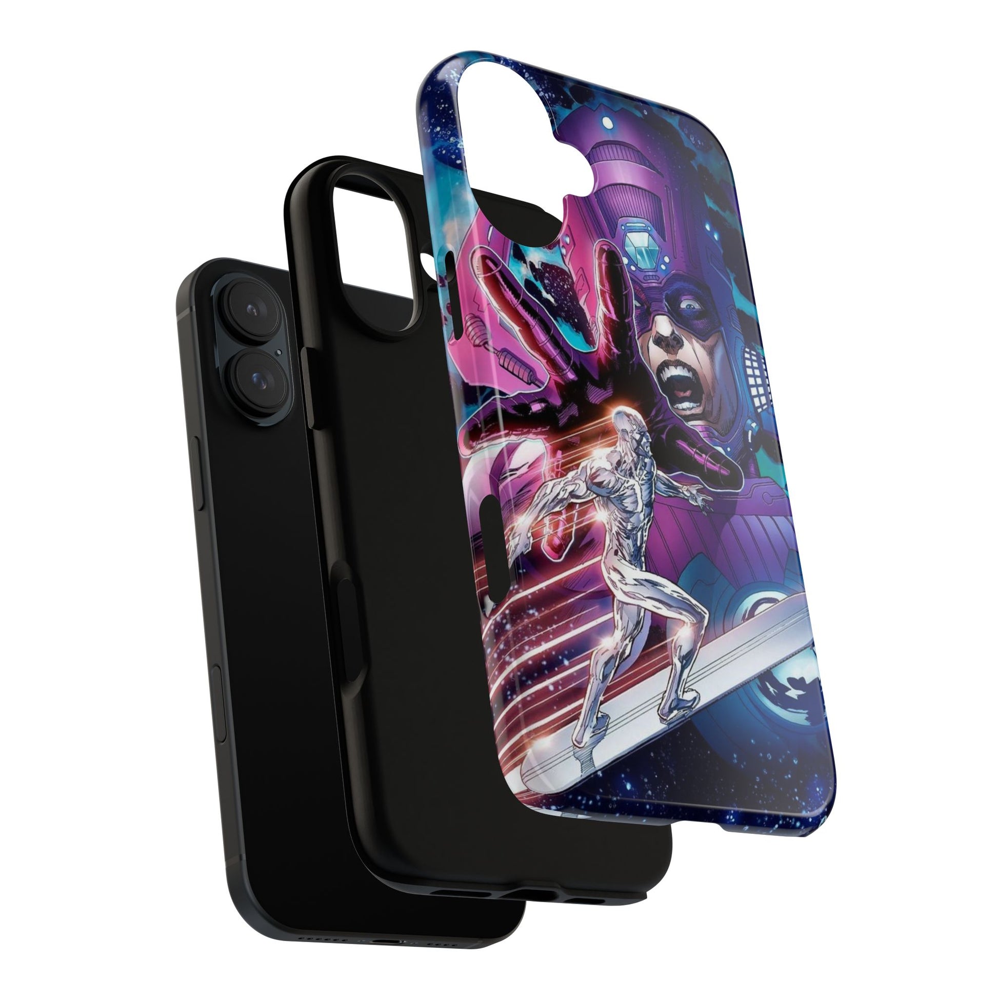 Galactus x Silver Surfer Marvel Phone Case, Tough Cases for iPhones, Samsung, and Pixel