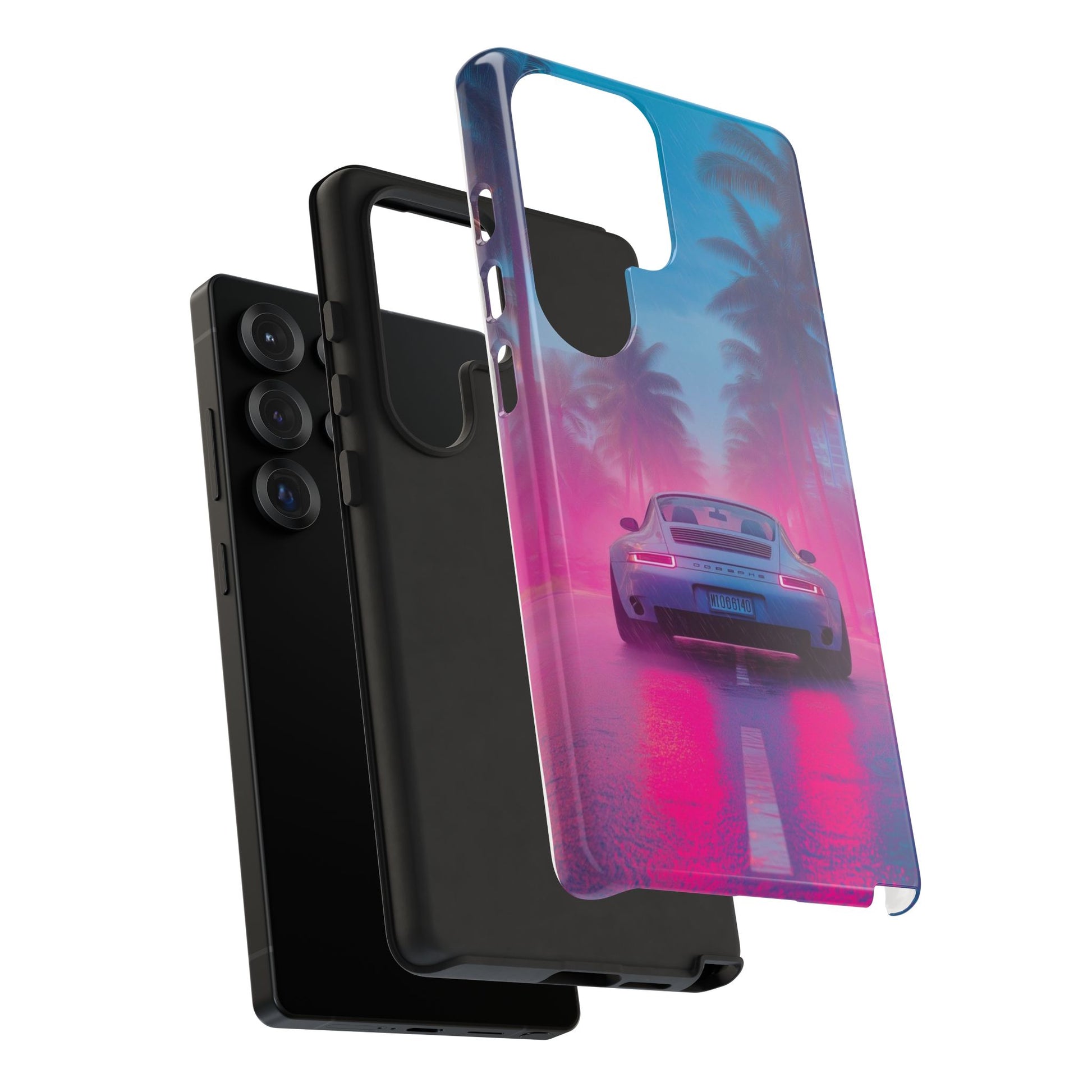 Miami Vice Porsche Phone Case for iPhone, Samsung Galaxy, & Pixel Phones