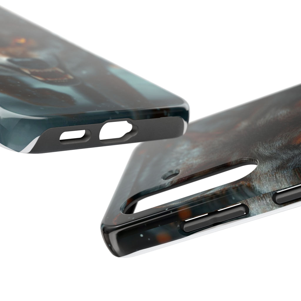 Alpha Male Wolf Themed Tough Phone Cases for Iphones & Samsung Phones