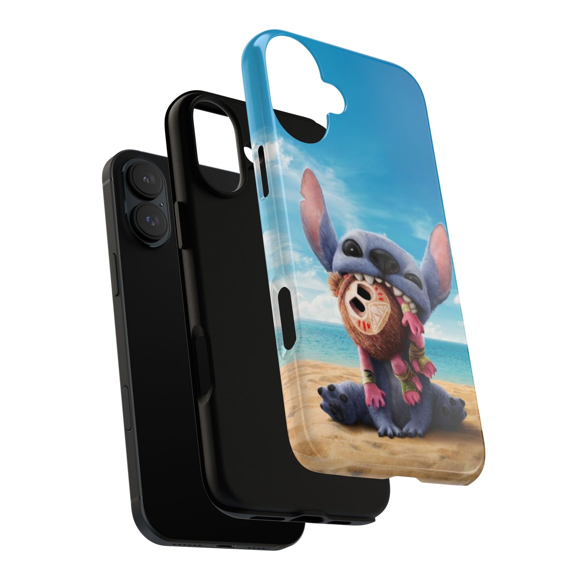 Stitch Beach Sunset Landscape Phone Case for iPhone, Samsung Galaxy, & Pixel Phones