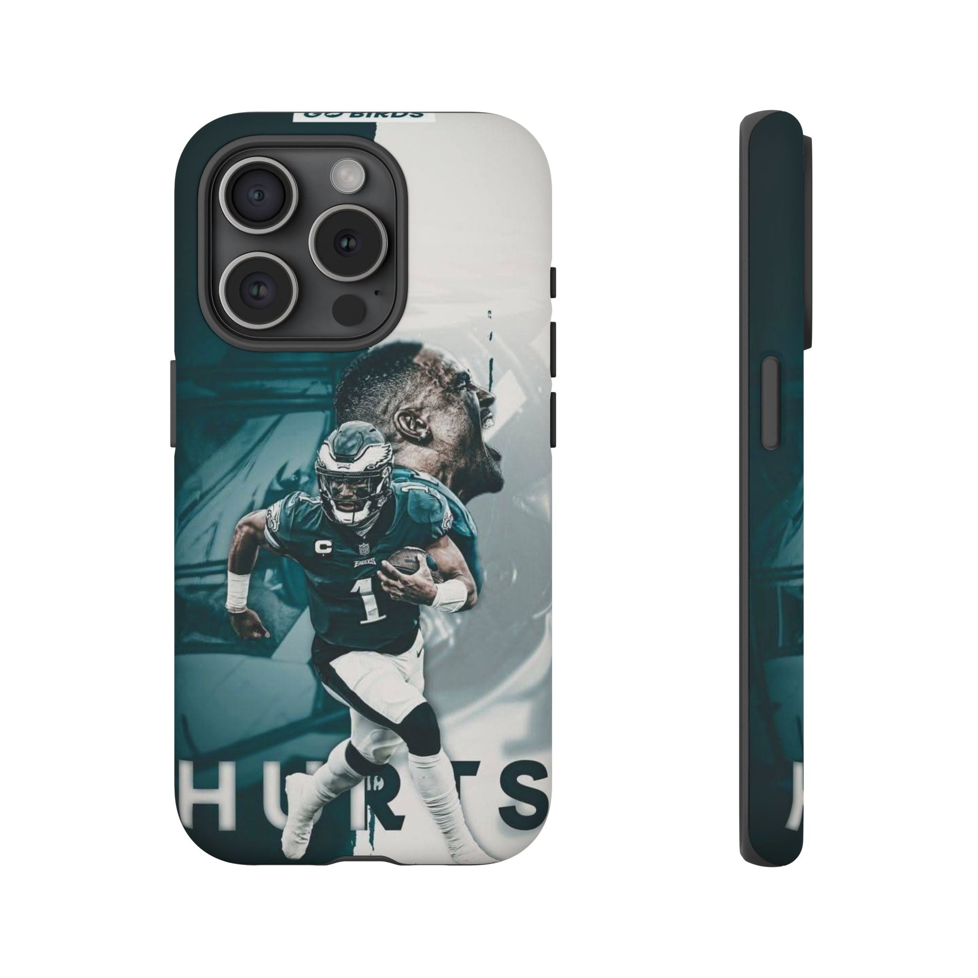 Jalen Hurts Eagles Football Tough Cases for iPhones, Samsung, and Pixel