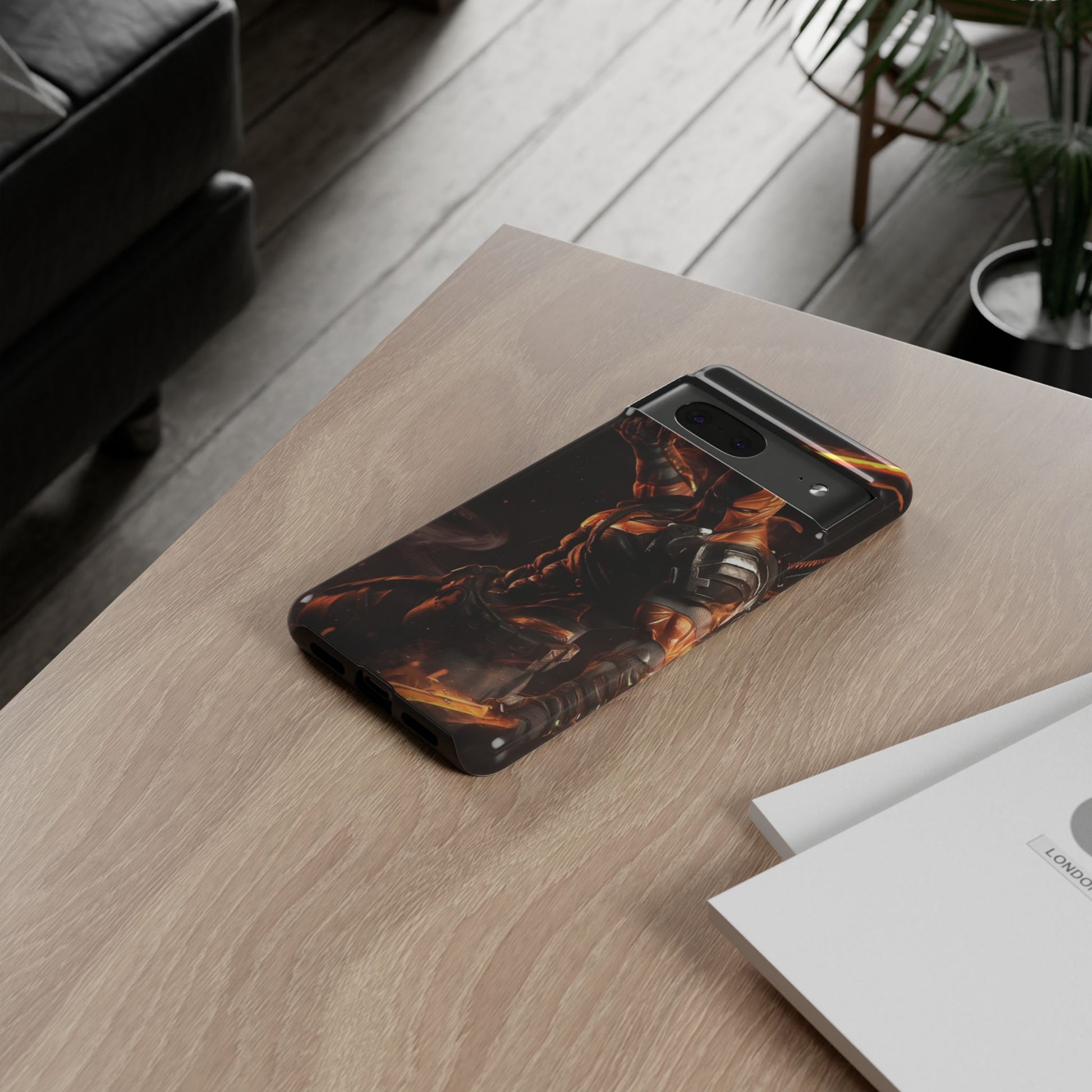 DC Comics Death Stroke Tough Cases for iPhones, Samsung, and Pixel