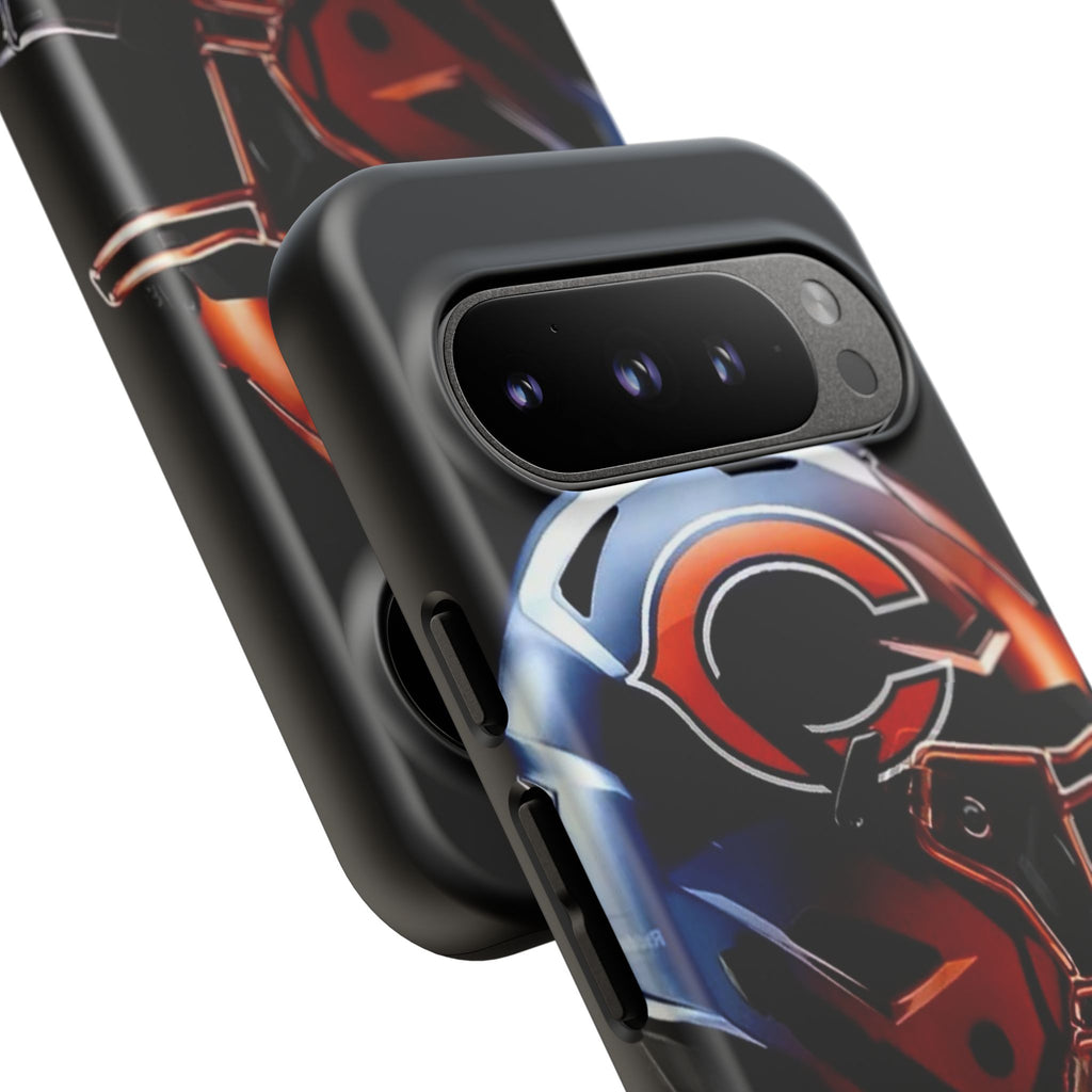Football Helmet Chicago Bears Phone Case, Tough Cases for iPhones, Samsung, and Pixel