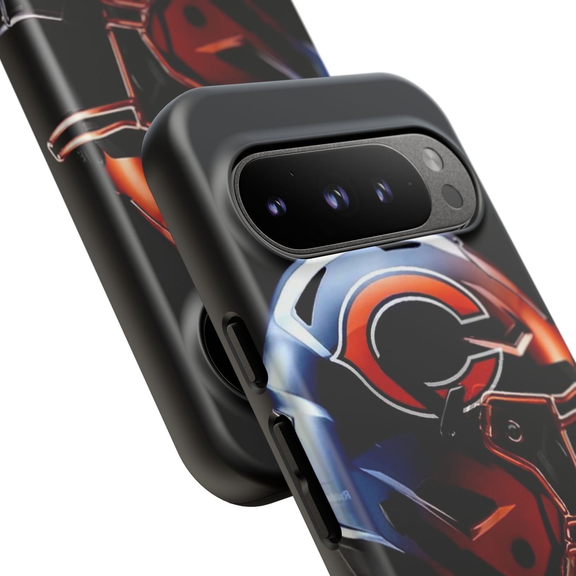 Football Helmet Chicago Bears Phone Case, Tough Cases for iPhones, Samsung, and Pixel