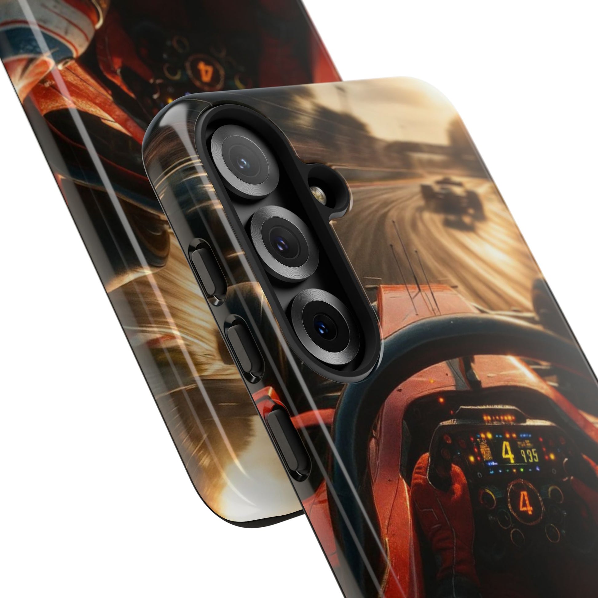 Formula 1 Cockpit Phone Case, Tough Cases for iPhones, Samsung, and Pixel