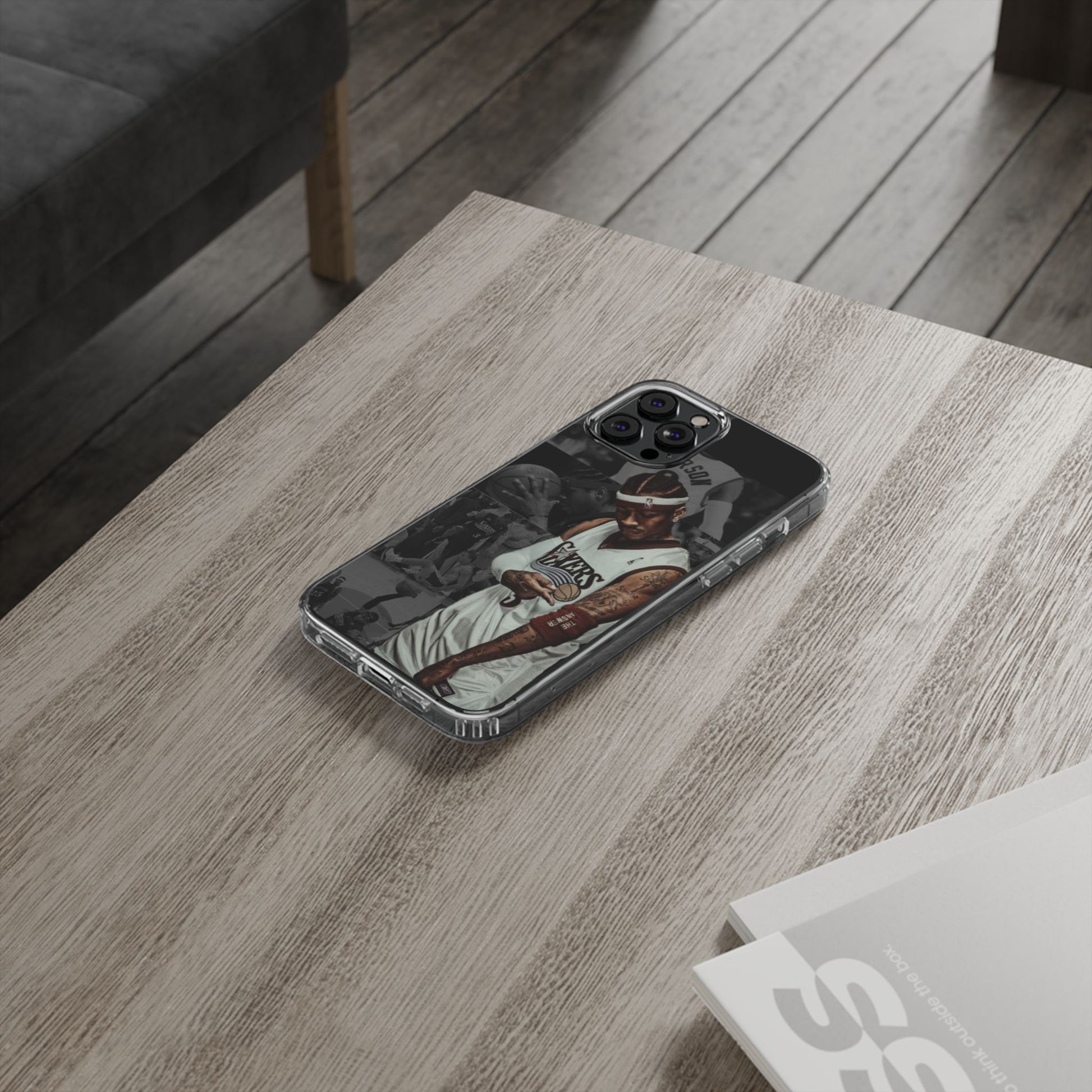 Basketball Phone Case, Iverson Theme, iPhone Samsung, Sports Fan Gift,