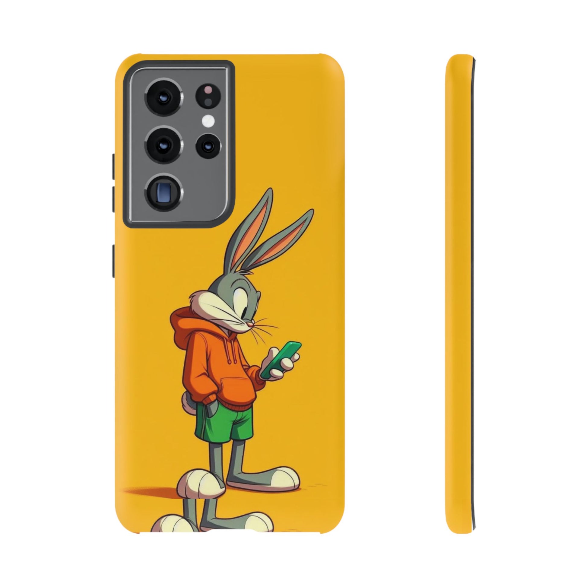 Bugs Bunny Tough Cases for iPhones, Samsung, and Pixel