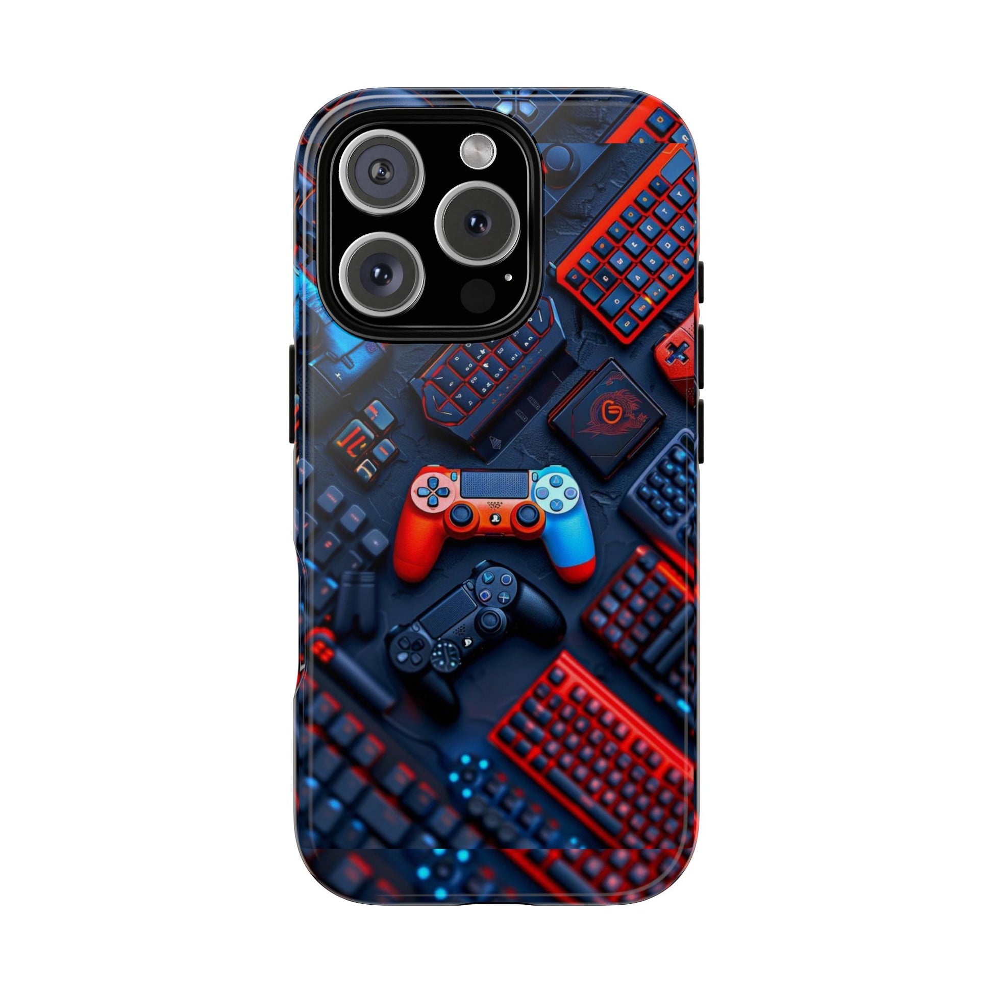 Gamer Themed Controllers Tough Cases for iPhones, Samsung, and Pixel