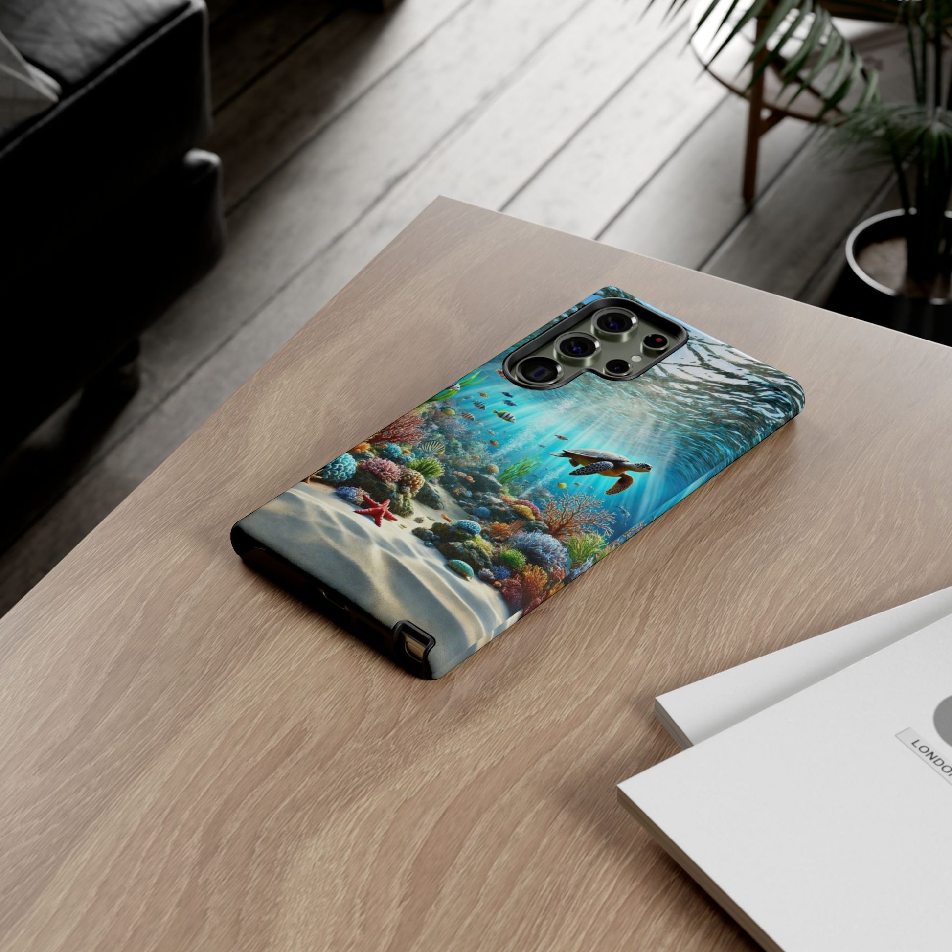 Under Sea Landscape Tough Cases for iPhones, Samsung, and Pixel