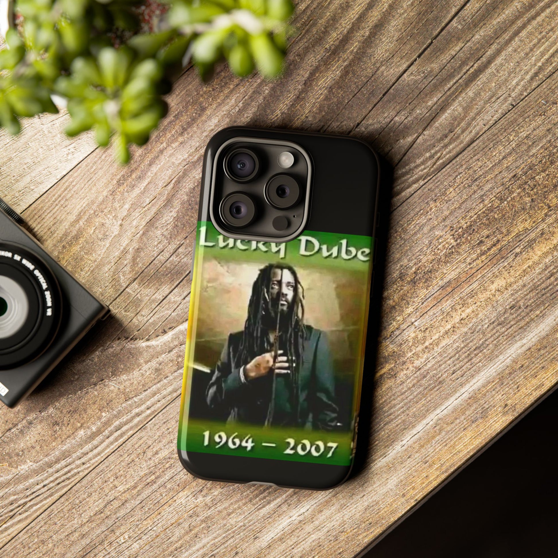 Lucky Dube Tough Cases for iPhones, Samsung, and Pixel
