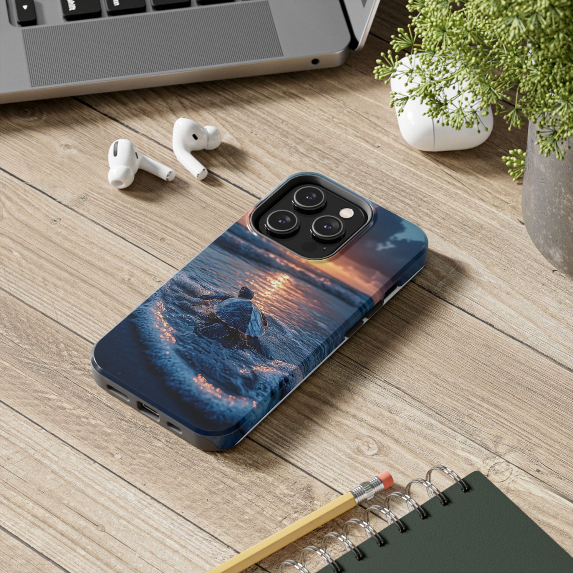 Beautiful Sea Turtle Themed Tough Phone Cases for Iphones & Samsung Phones
