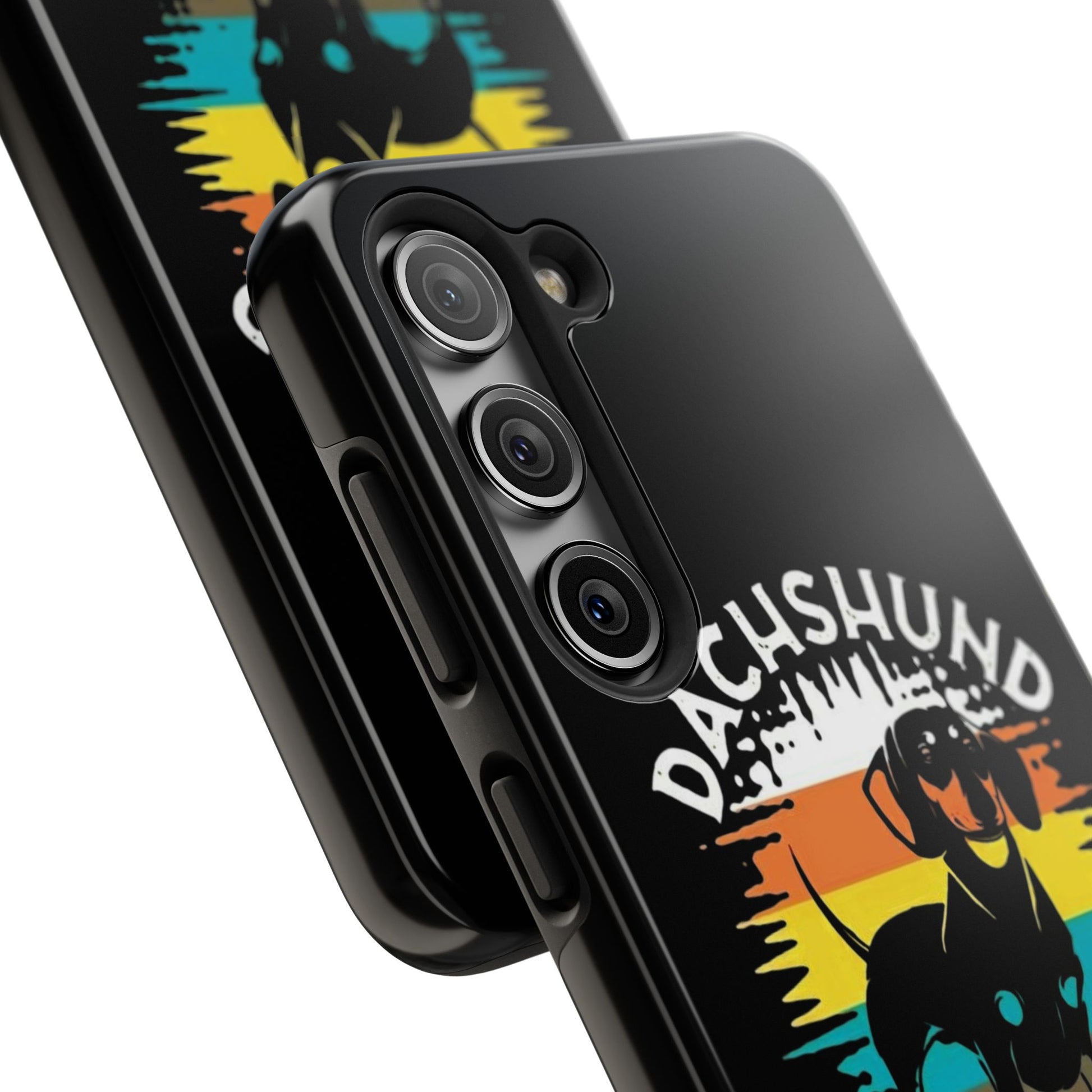 Dachshund Boss Theme Phone Cases for iPhones & Samsung Phones