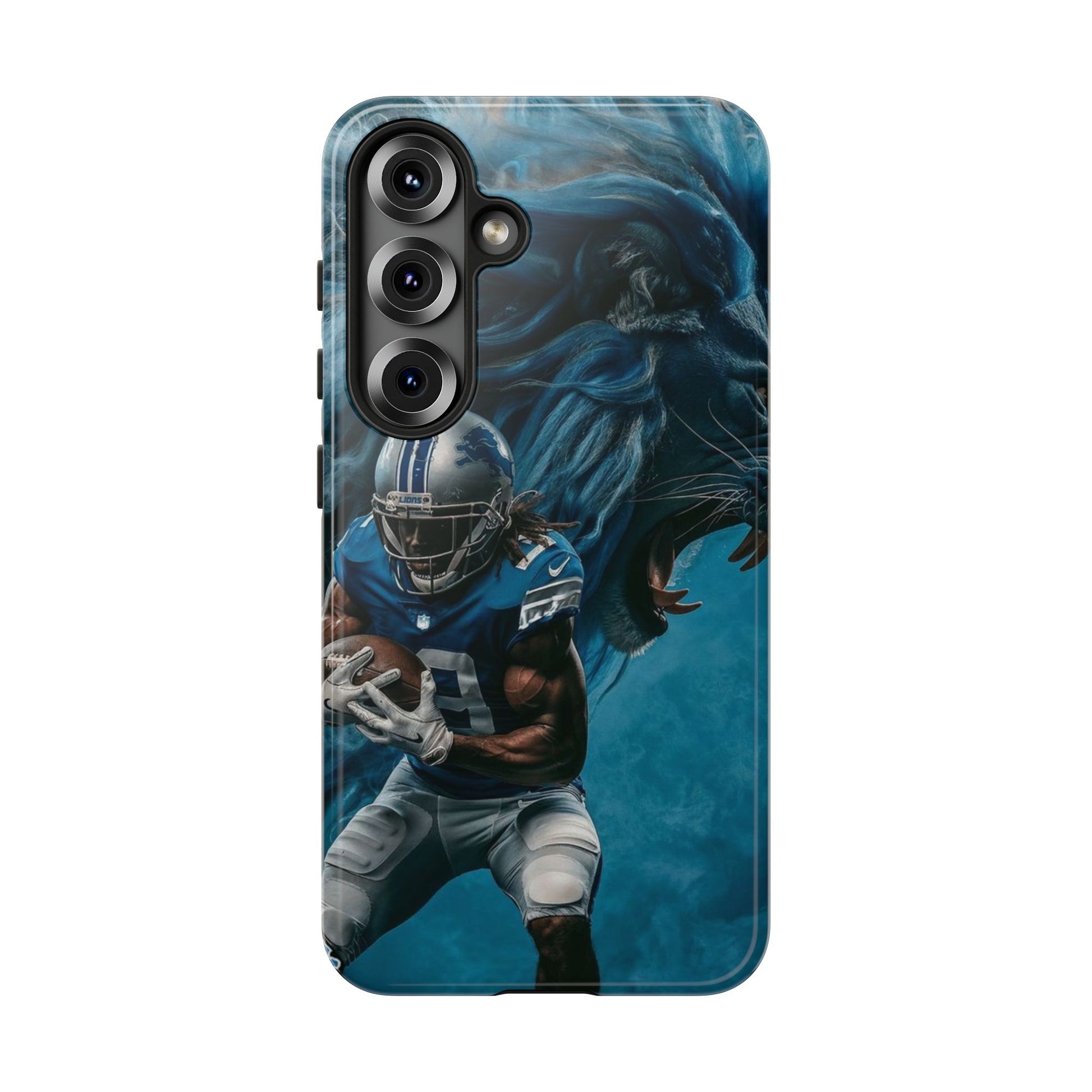 Detroit Lions Player Football Phone Case, Tough Cases for iPhones, Samsung, and Pixel
