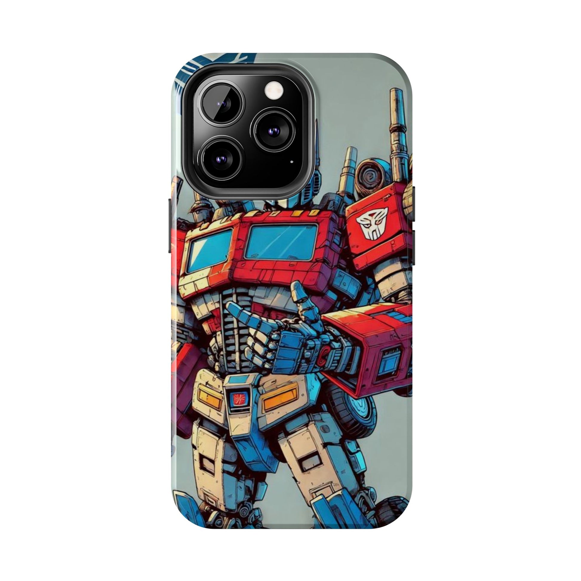Transformer Optimus Theme Phone Cases for Iphones & Samsung Phones