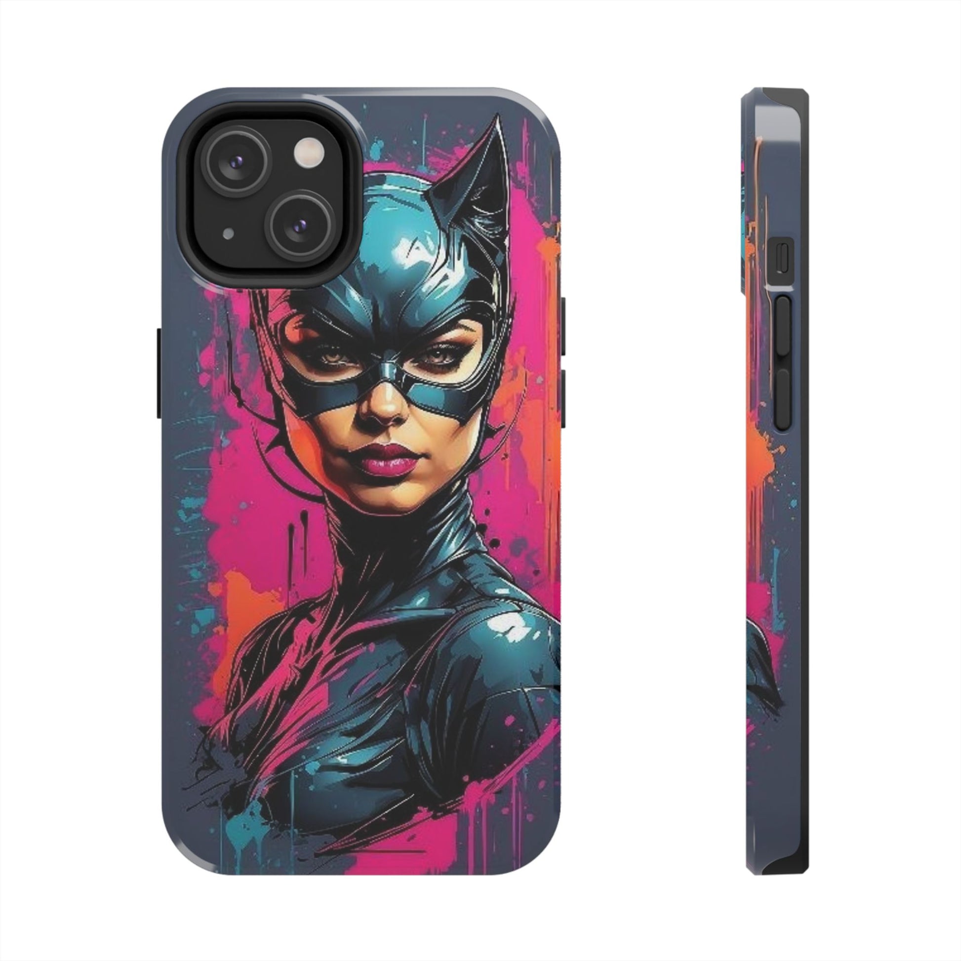 Catwoman Comic Book Villain Theme Phone Cases for Iphones & Samsung Phones