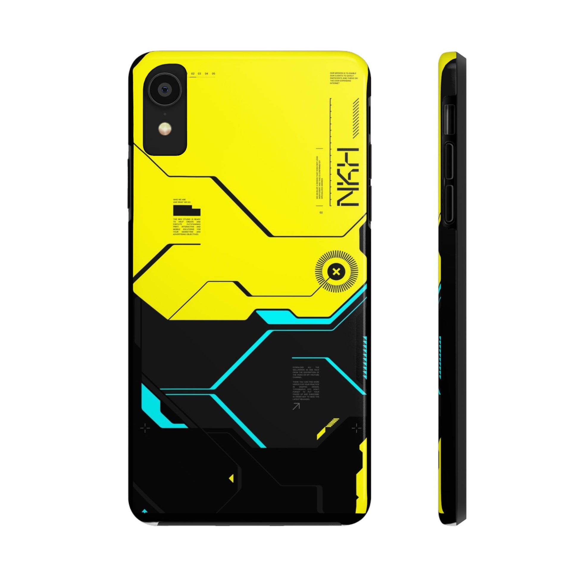Cyberpunk Themed Phone Case for iPhone & Samsung Galaxy Phones