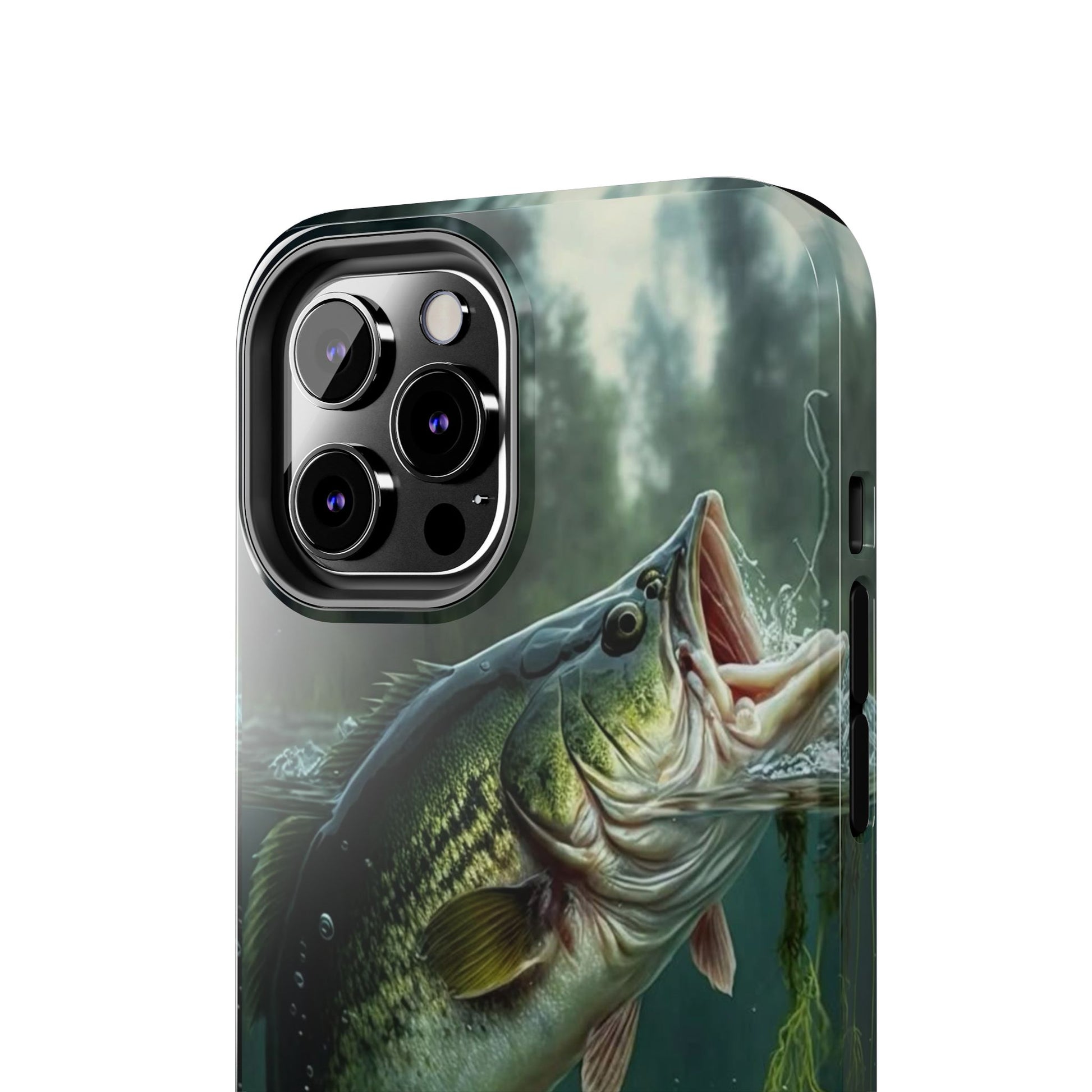 Large Mouth Bass Theme Phone Cases for iPhones & Samsung Phones