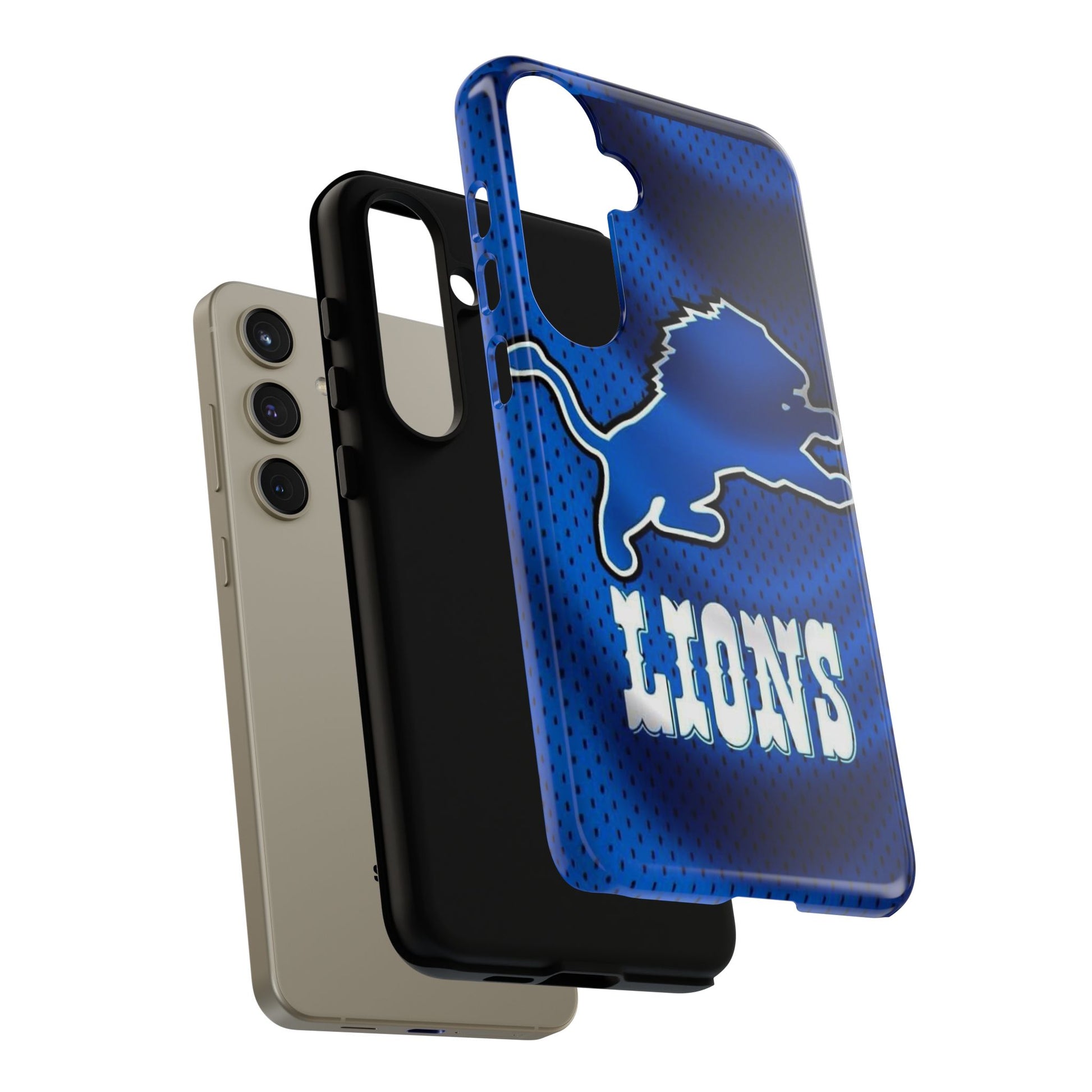 Detroit Lions Football Jersey Phone Case, Tough Cases for iPhones, Samsung, and Pixel