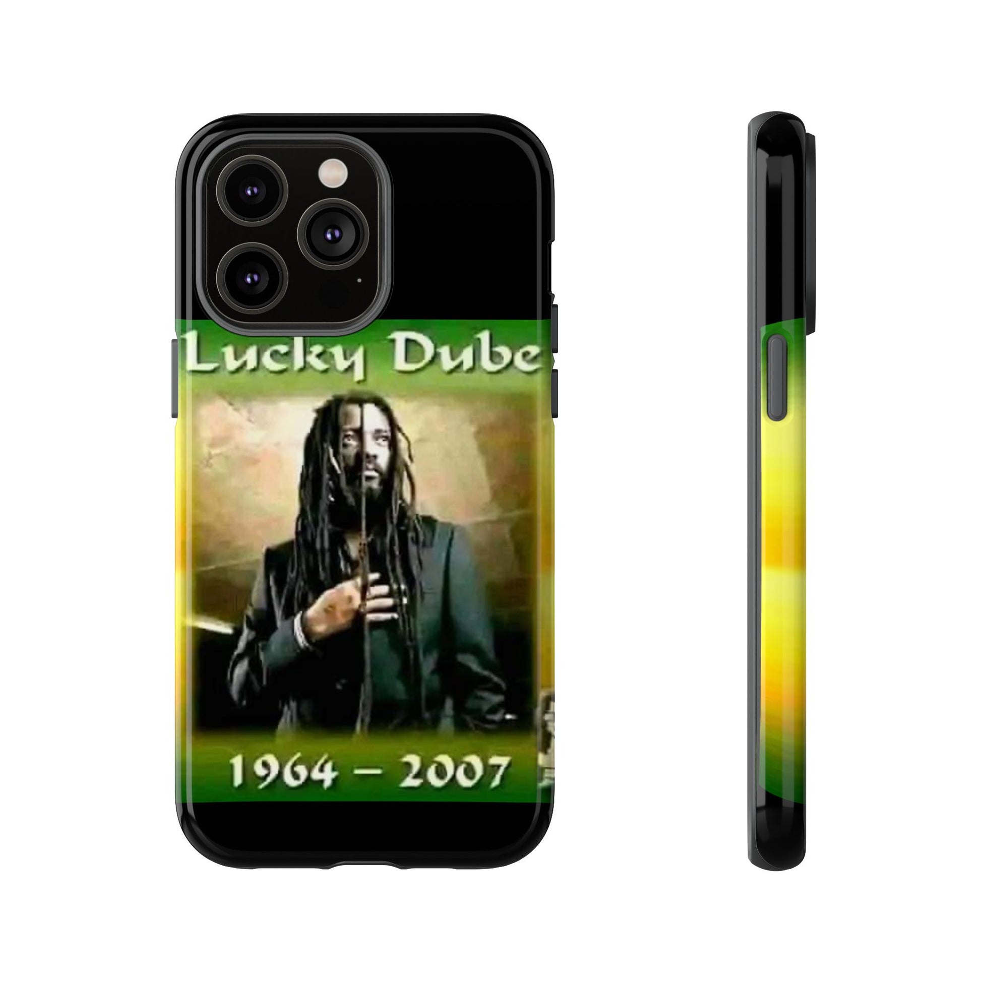 Lucky Dube Tough Cases for iPhones, Samsung, and Pixel