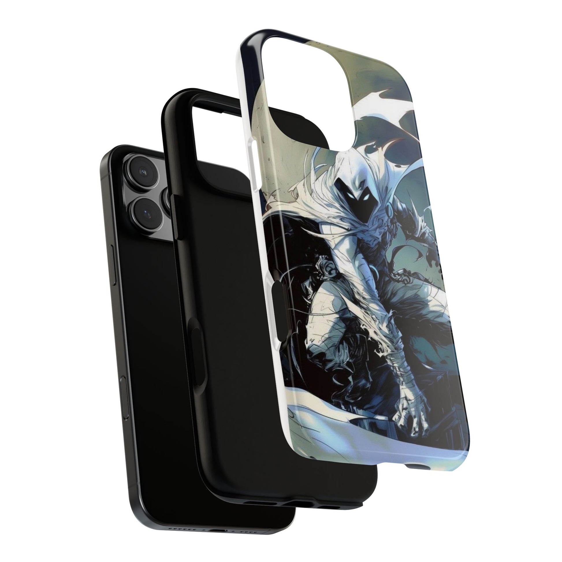 Moon Knight Tough Cases for iPhones, Samsung, and Pixel