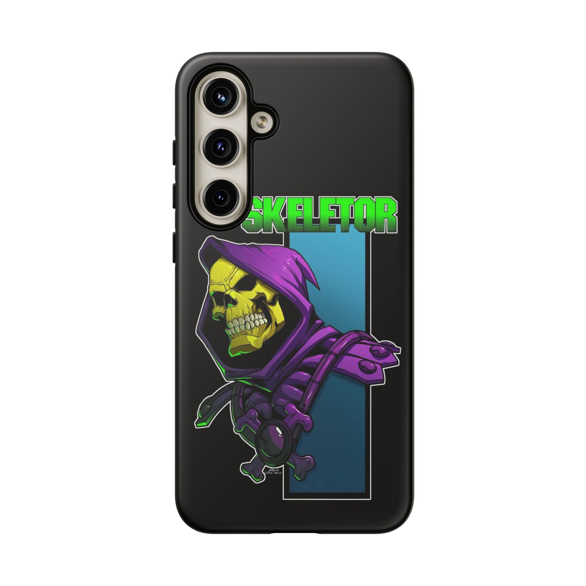 Skeletor Tough Cases for iPhones, Samsung, and Pixel