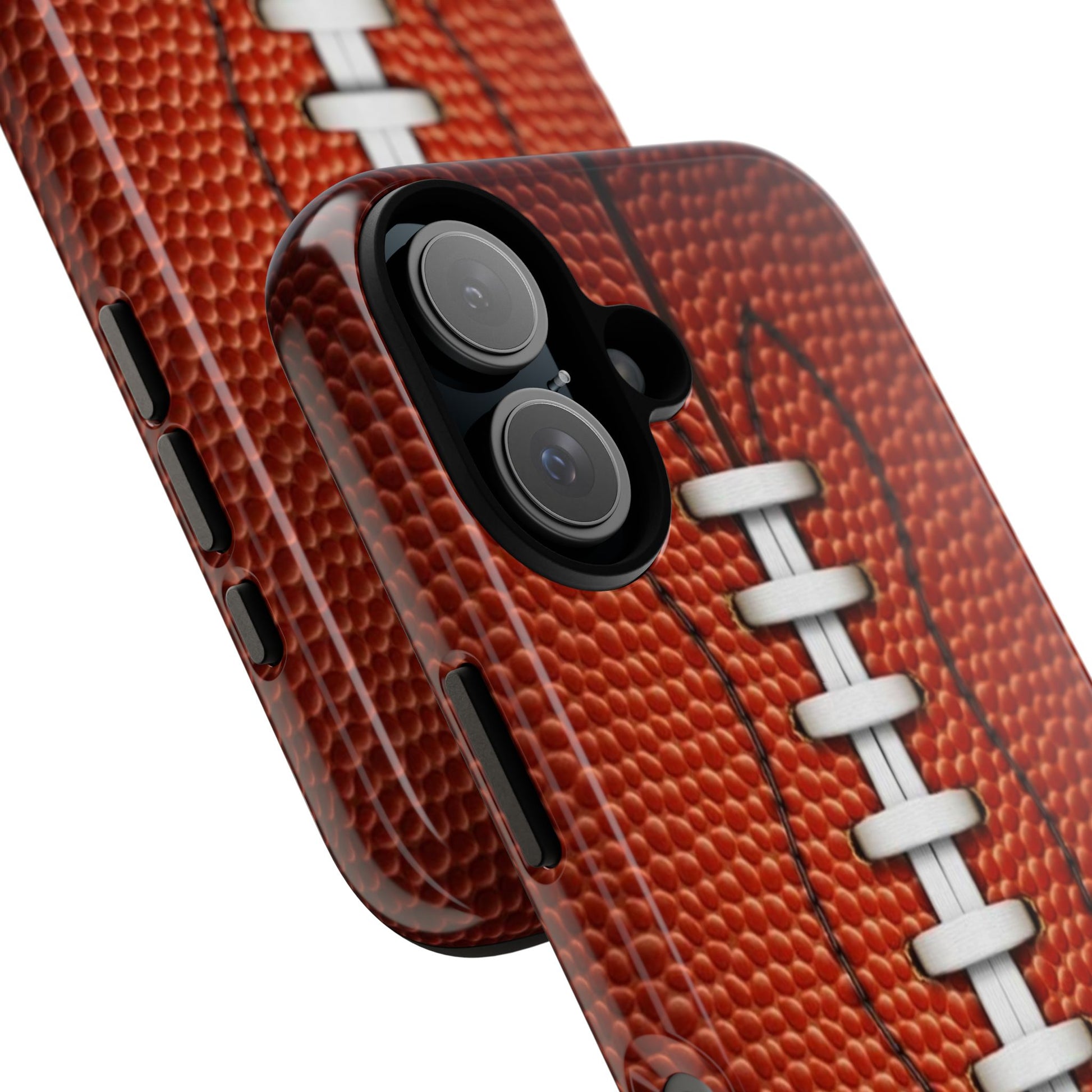 Football Pigskin Print Tough Cases for iPhones, Samsung, and Pixel