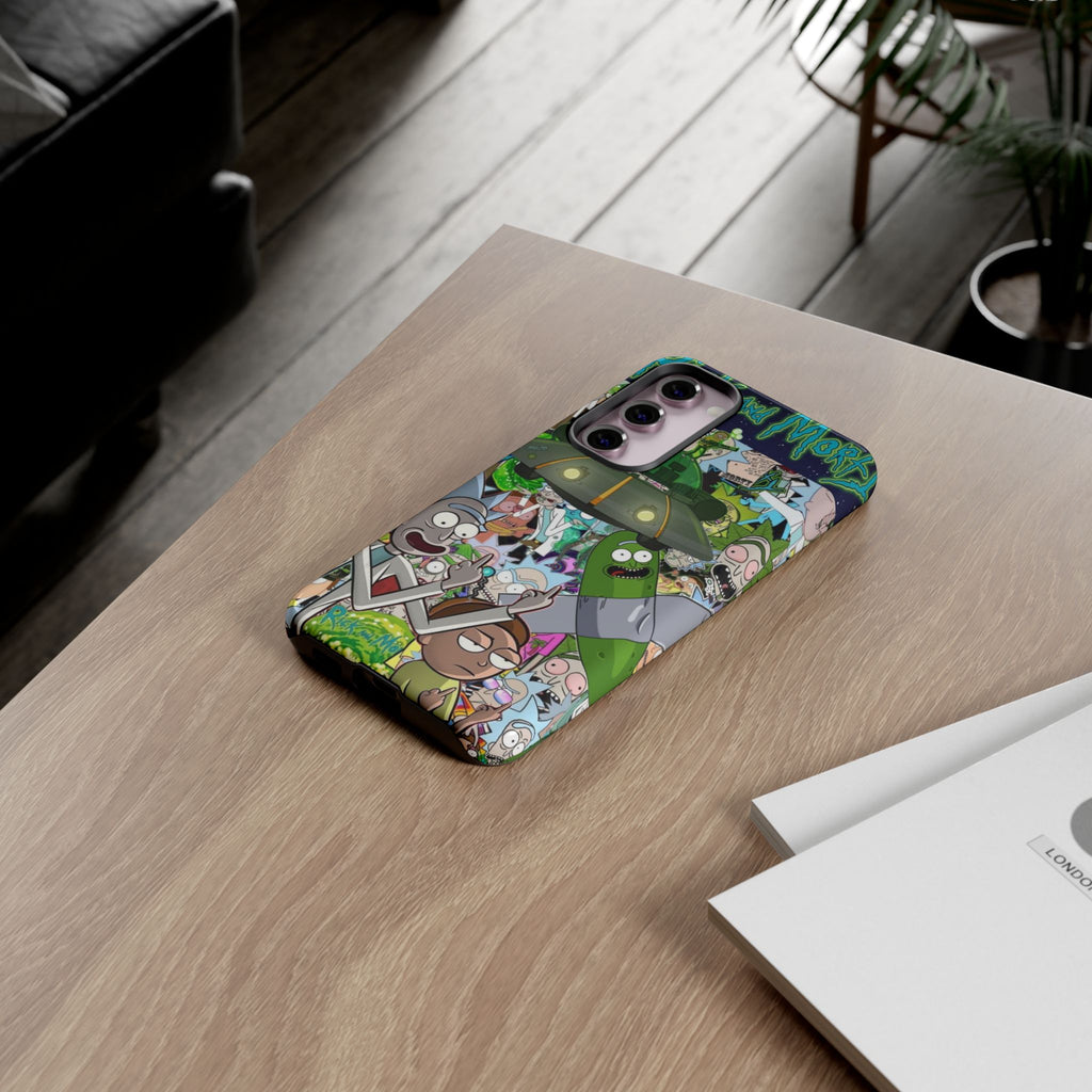 Rick and Morty Phone Case, Tough Cases for iPhones, Samsung, and Pixel