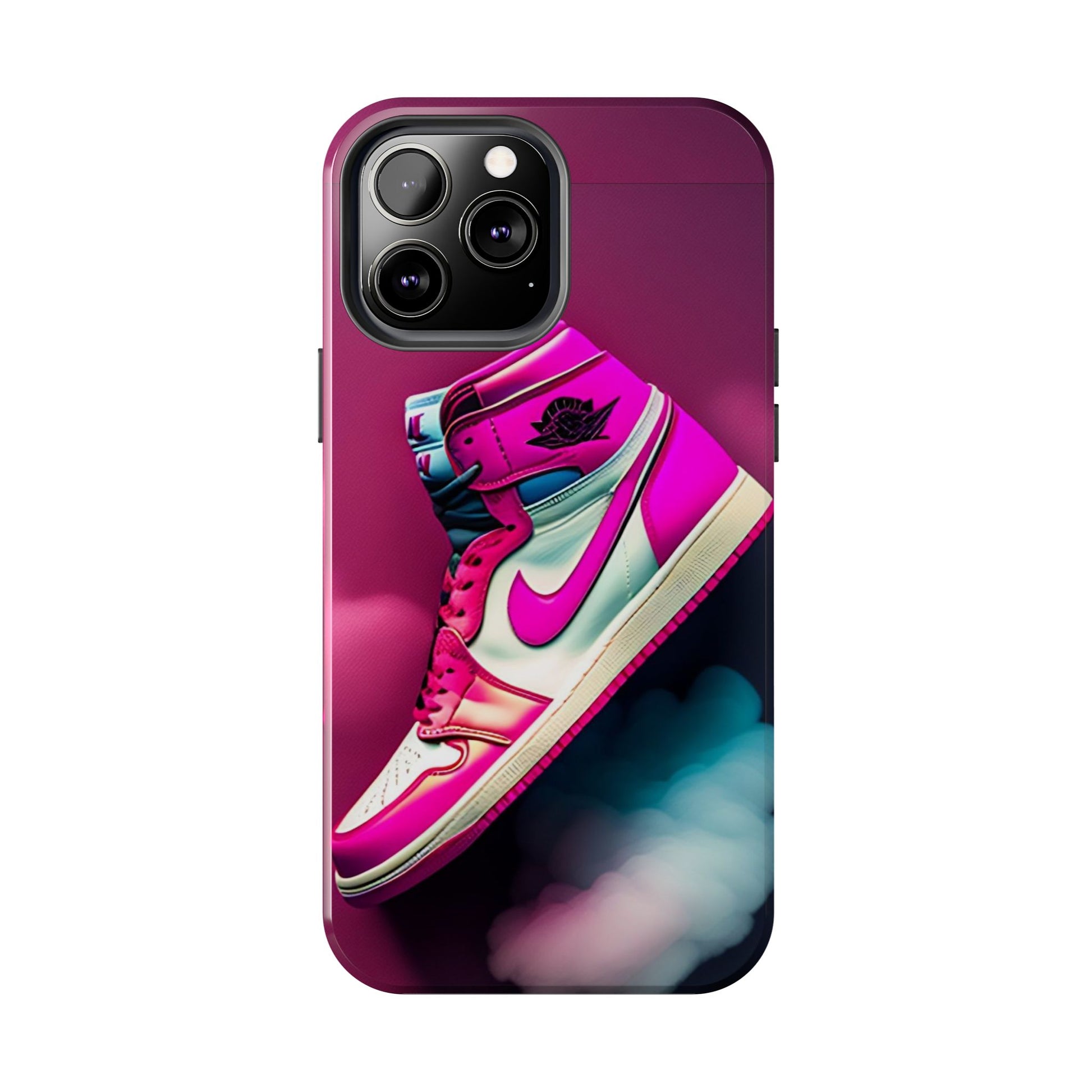 Pink Jordan Sneakers Phone Cases for iPhones & Samsung Phones