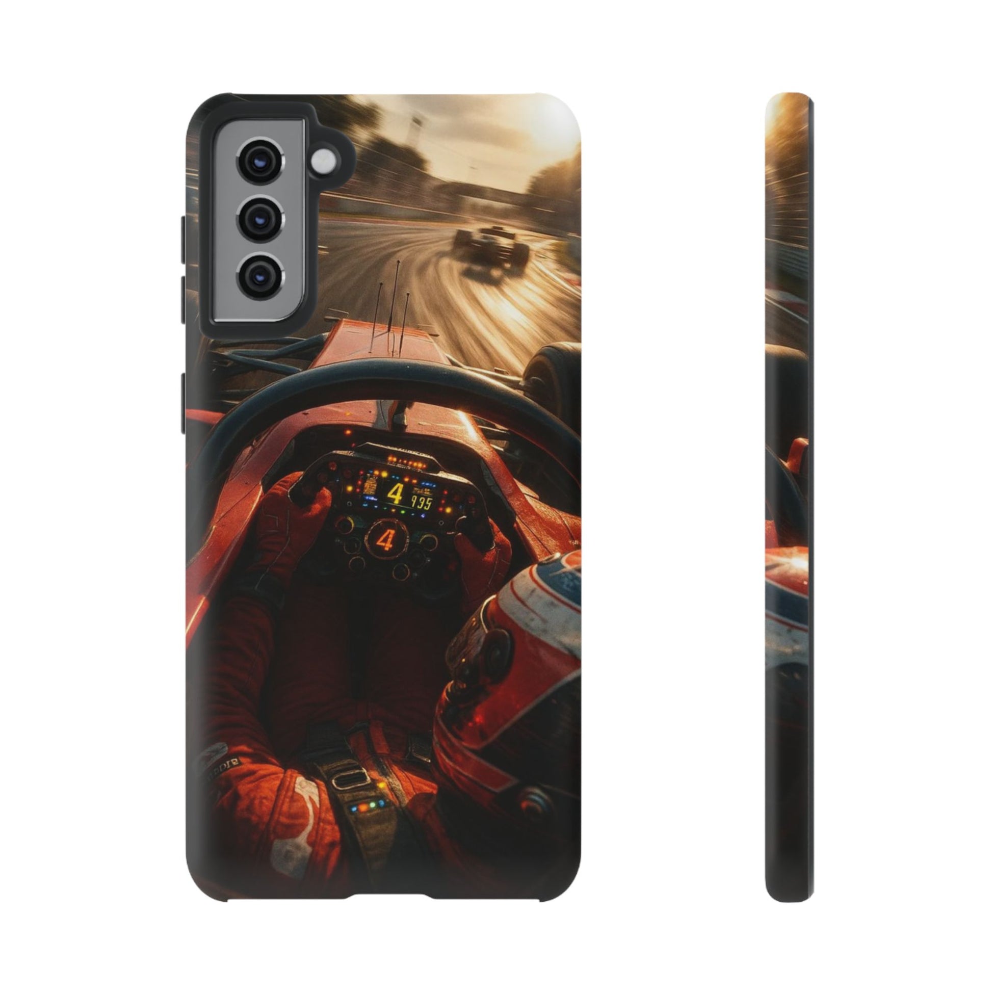 Formula 1 Cockpit Phone Case, Tough Cases for iPhones, Samsung, and Pixel
