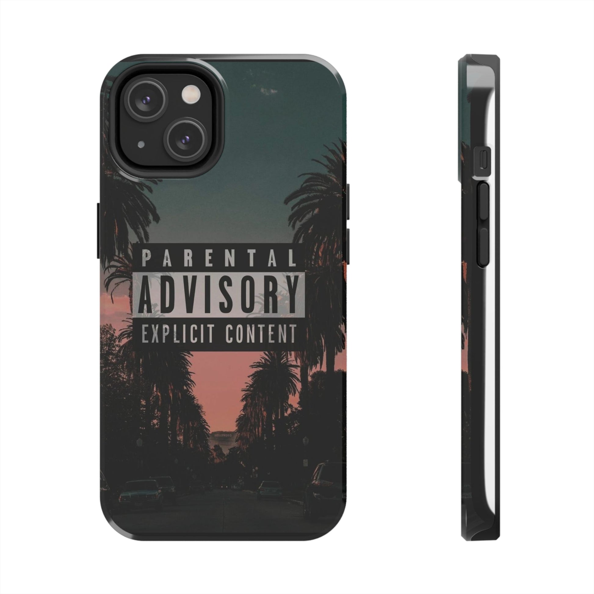 Parental Advisory Tough Phone Cases for Iphones & Samsung Durable