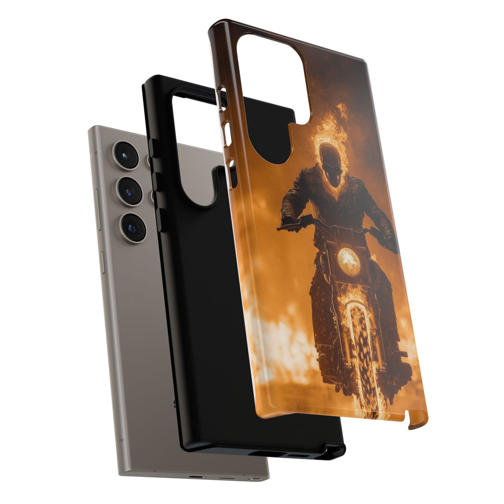 Marvel's Ghostrider Tough Cases for iPhones, Samsung, and Pixel