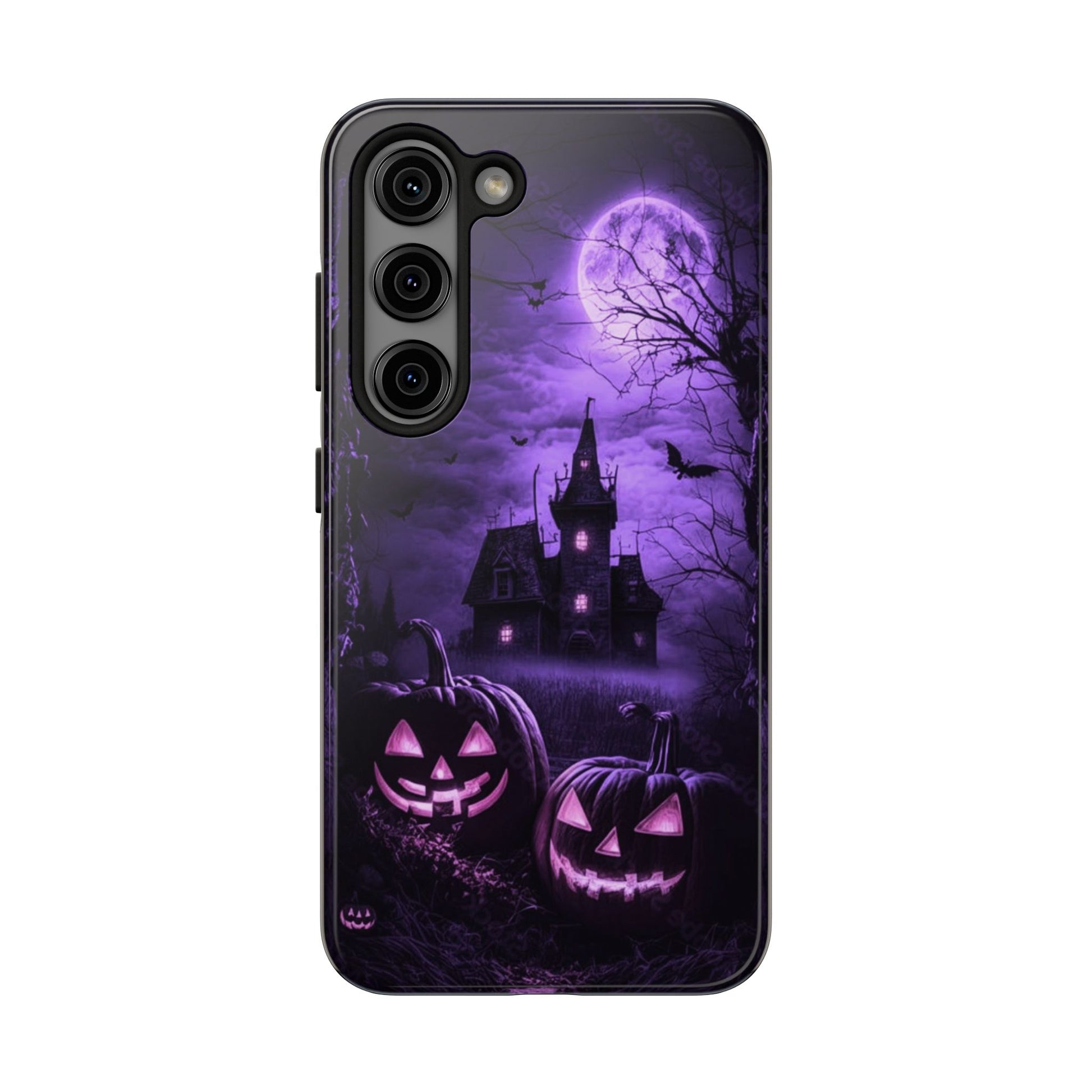 Haunted House Halloween Theme Phone Cases for iPhones & Samsung Phones