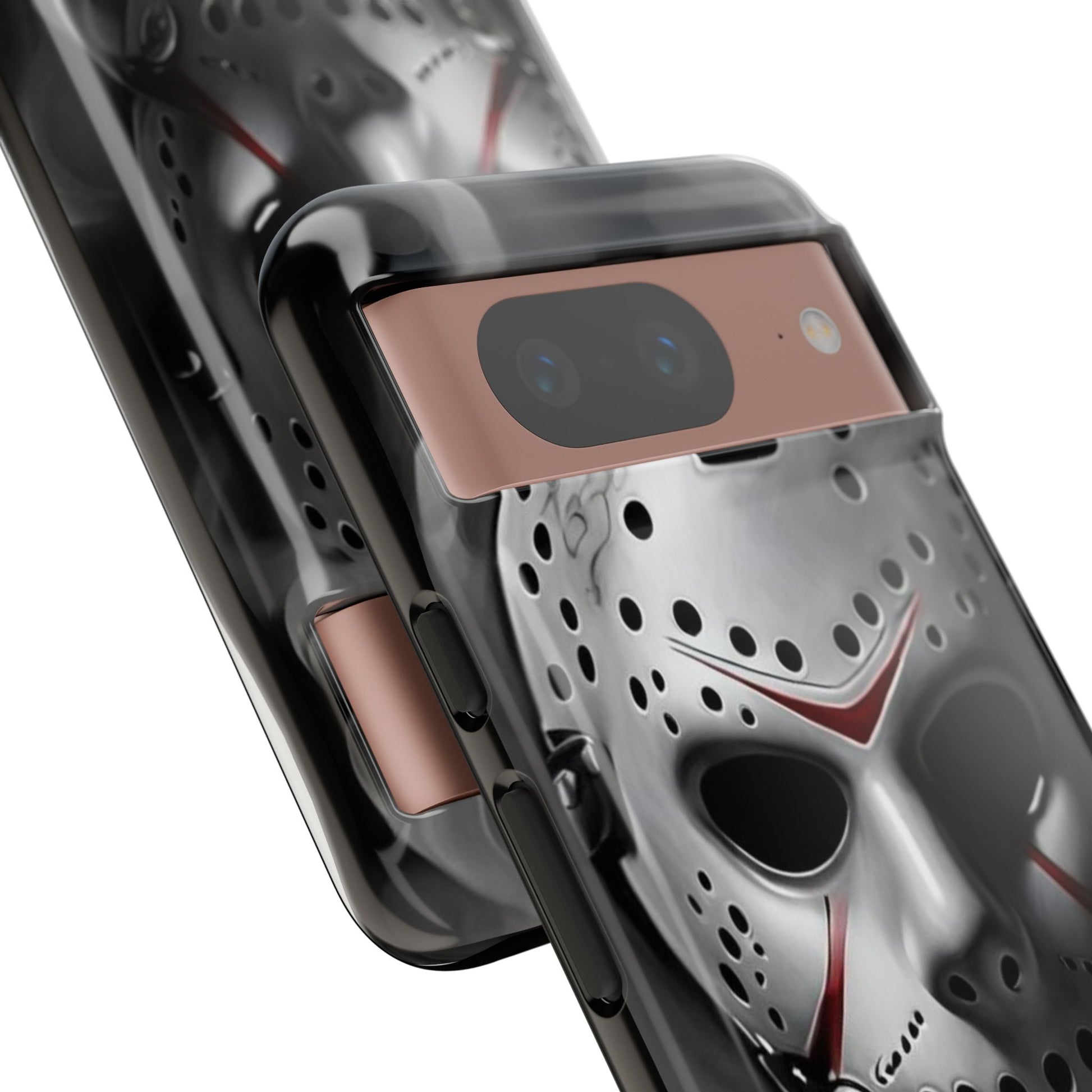 Friday the 13th Jason's Mask Tough Cases for iPhones, Samsung, and Pixel