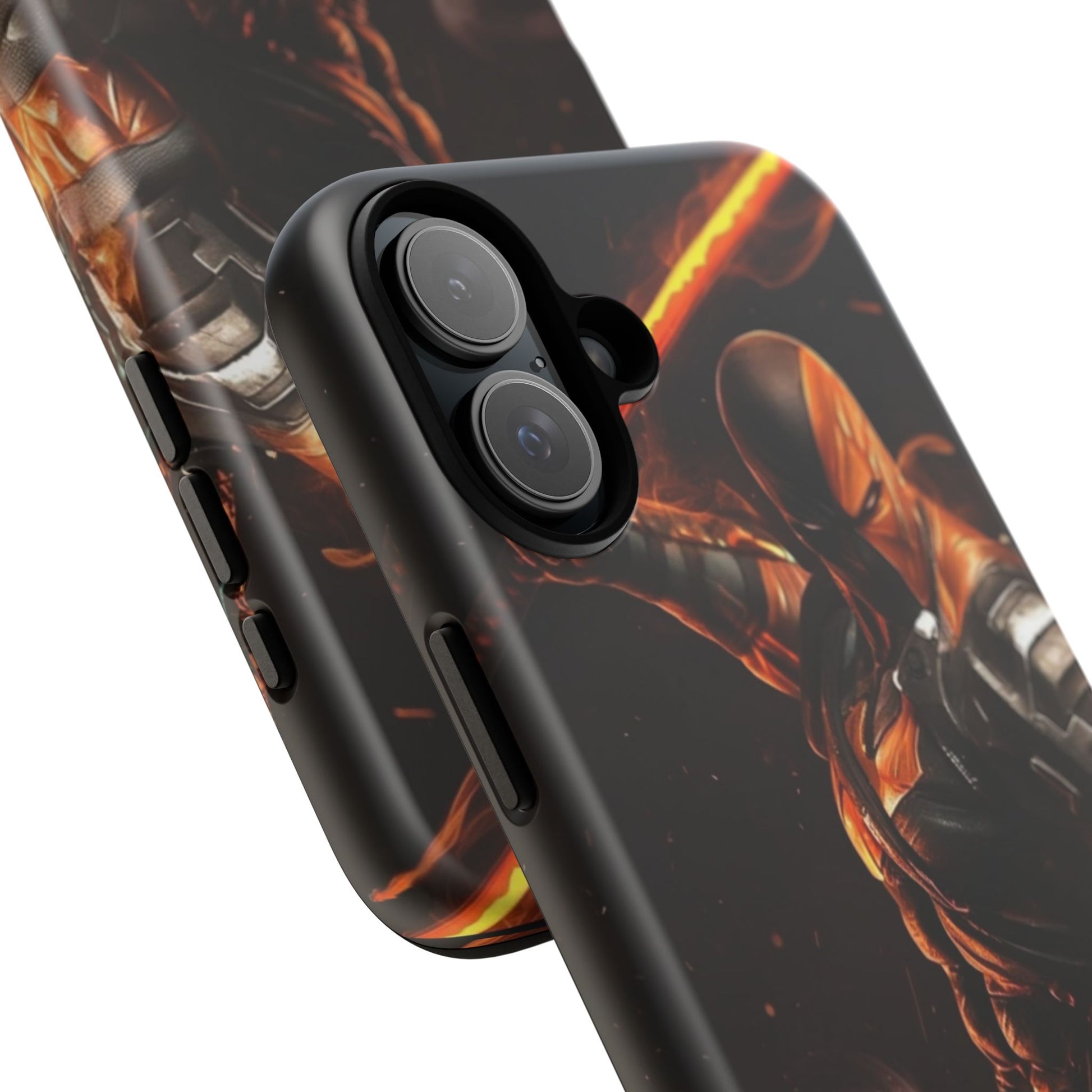DC Comics Death Stroke Tough Cases for iPhones, Samsung, and Pixel