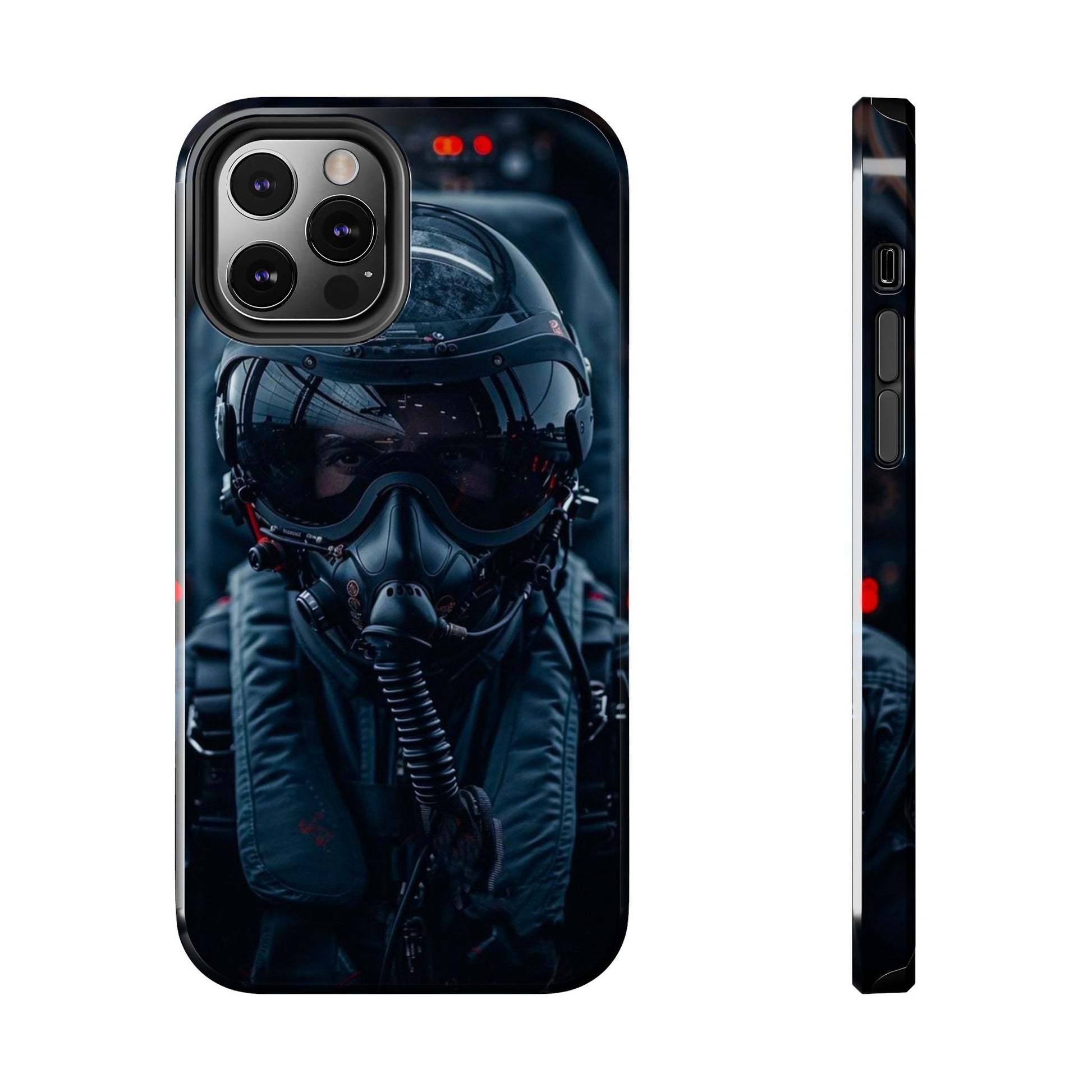Air Force Pilot Fighter Jet Tough Phone Cases for iPhones & Samsung Phones