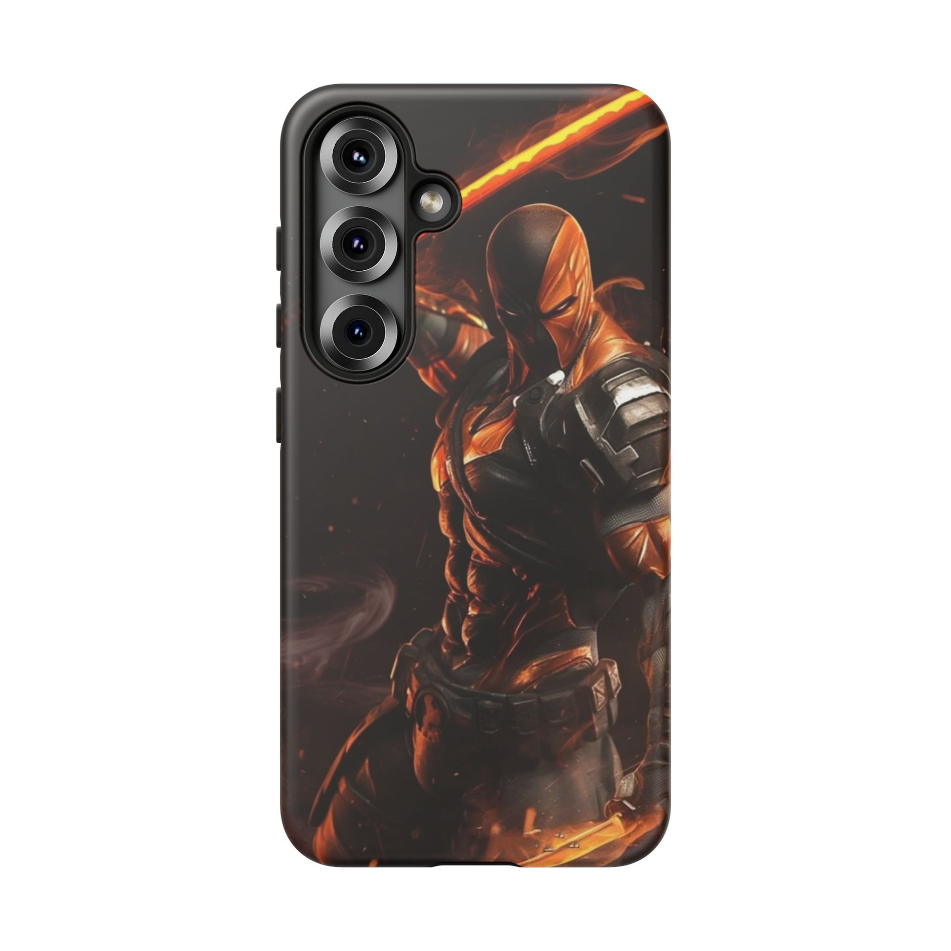 DC Comics Death Stroke Tough Cases for iPhones, Samsung, and Pixel