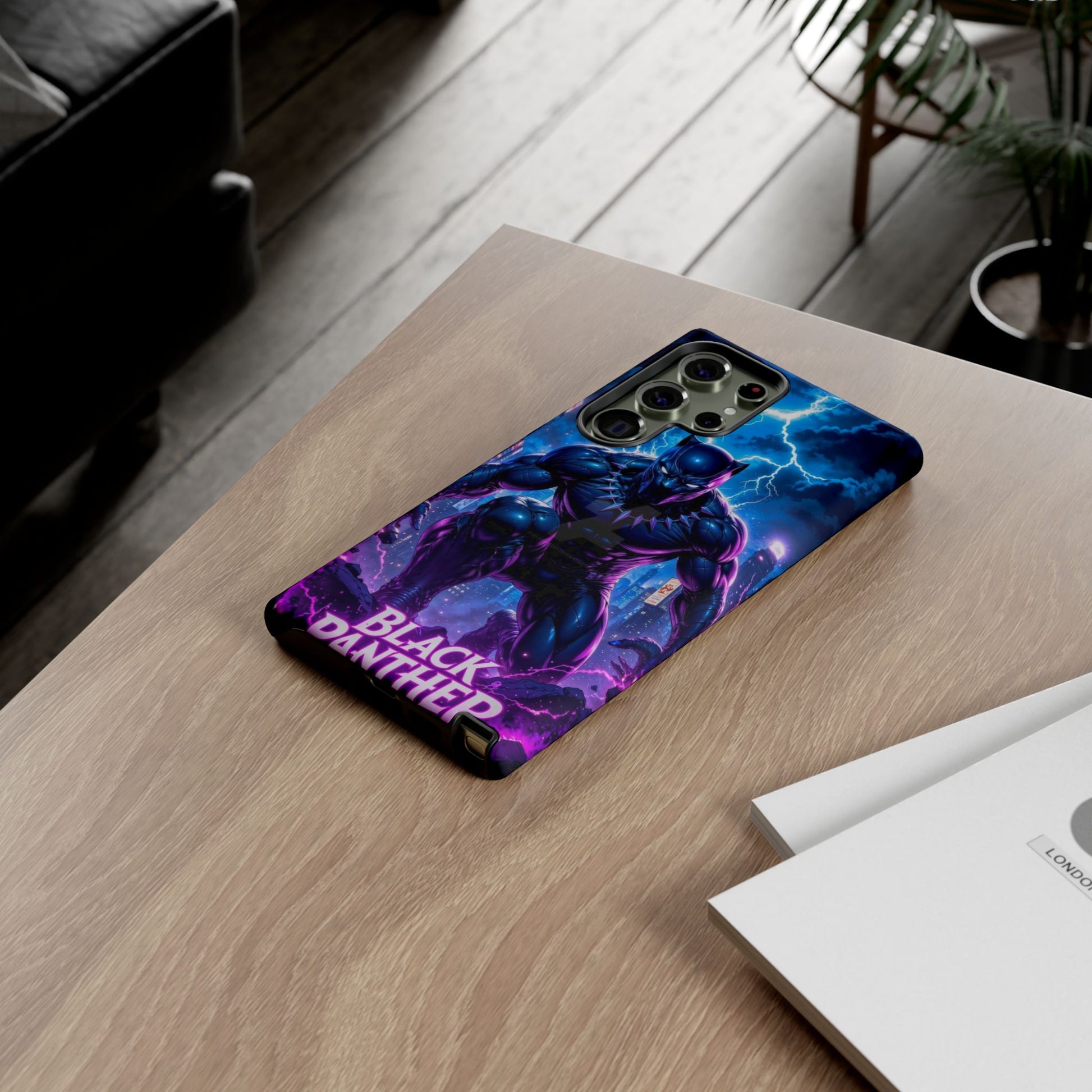 Black Panther Phone Case, Tough Cases for iPhones, Samsung, and Pixel