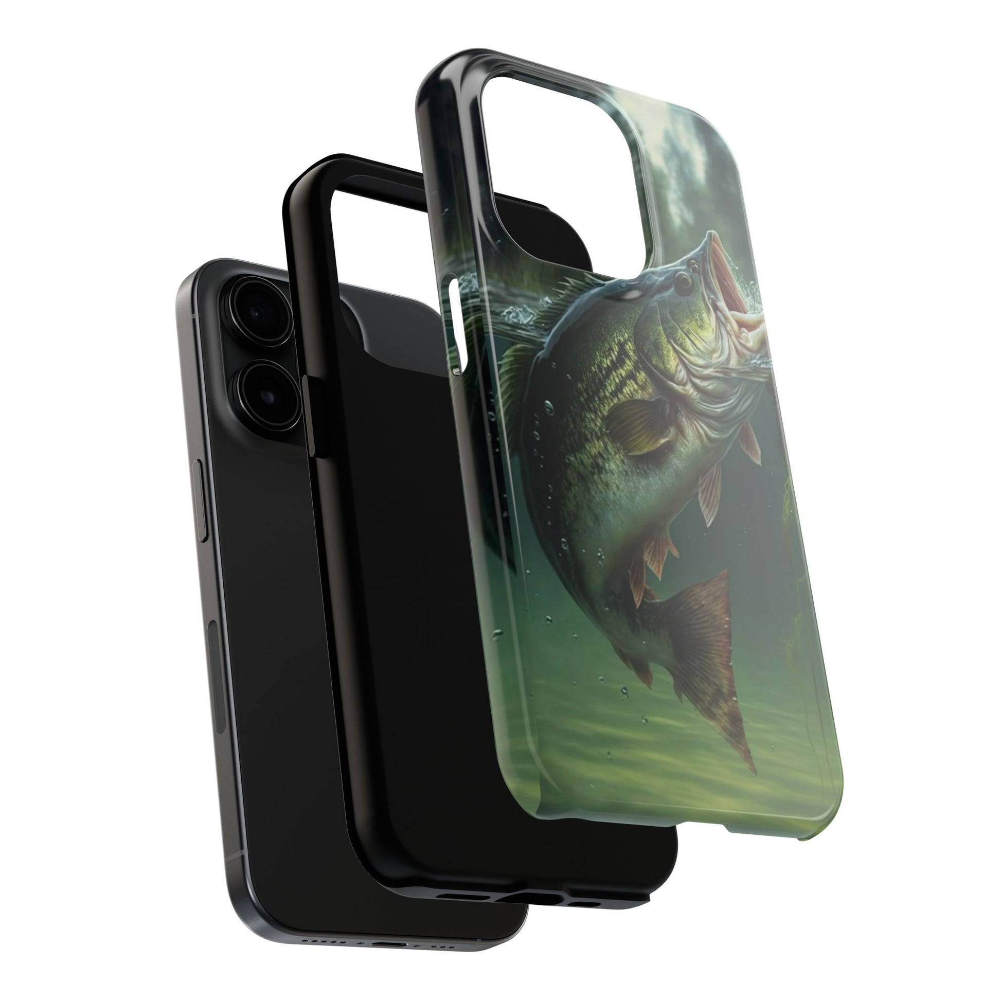 Large Mouth Bass Theme Phone Cases for iPhones & Samsung Phones