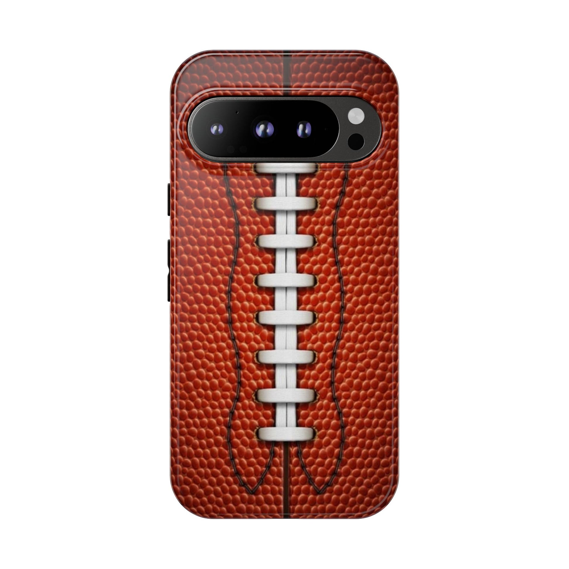 Football Pigskin Print Tough Cases for iPhones, Samsung, and Pixel