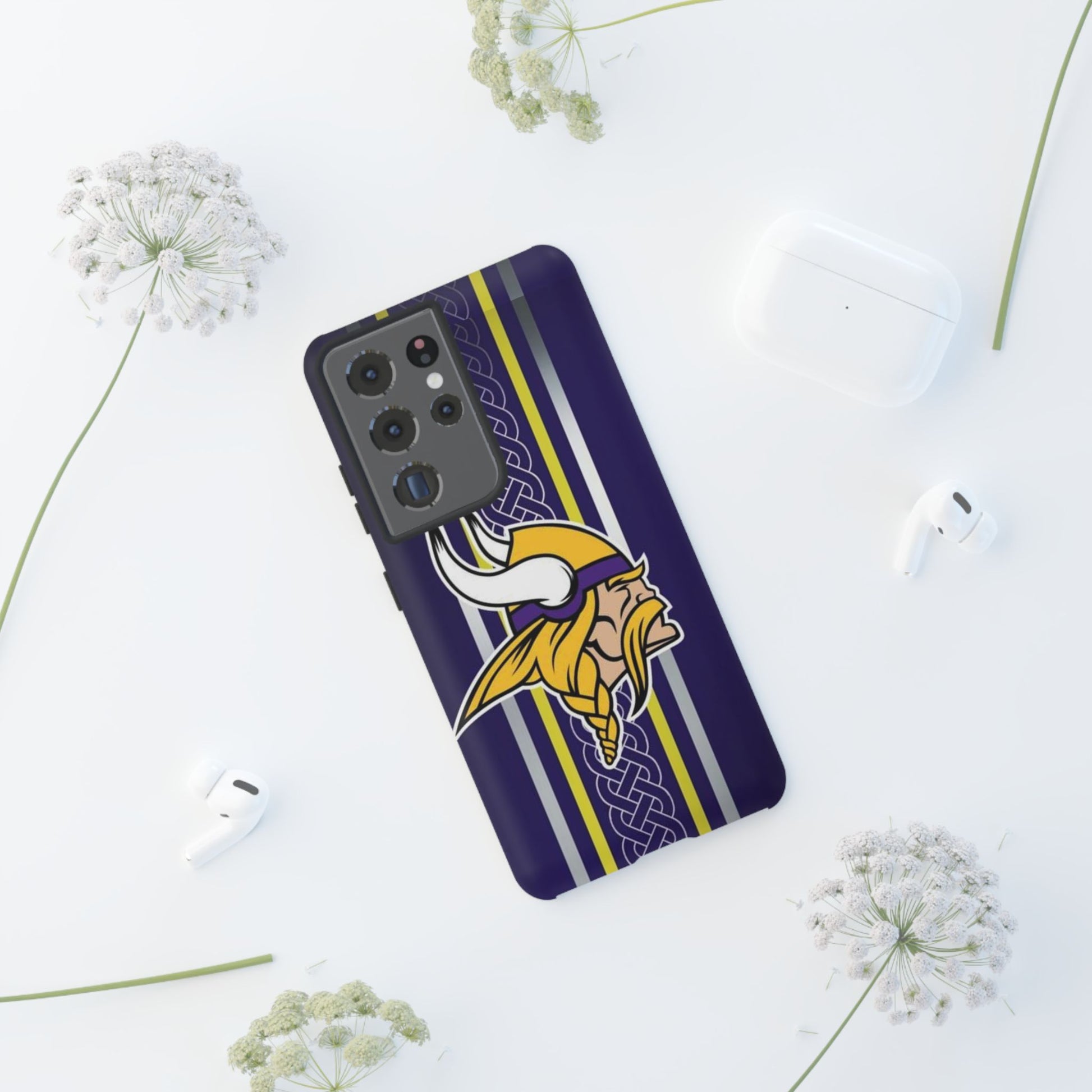 Minnesota Vikings logo Phone Case, Tough Cases for iPhones, Samsung, and Pixel